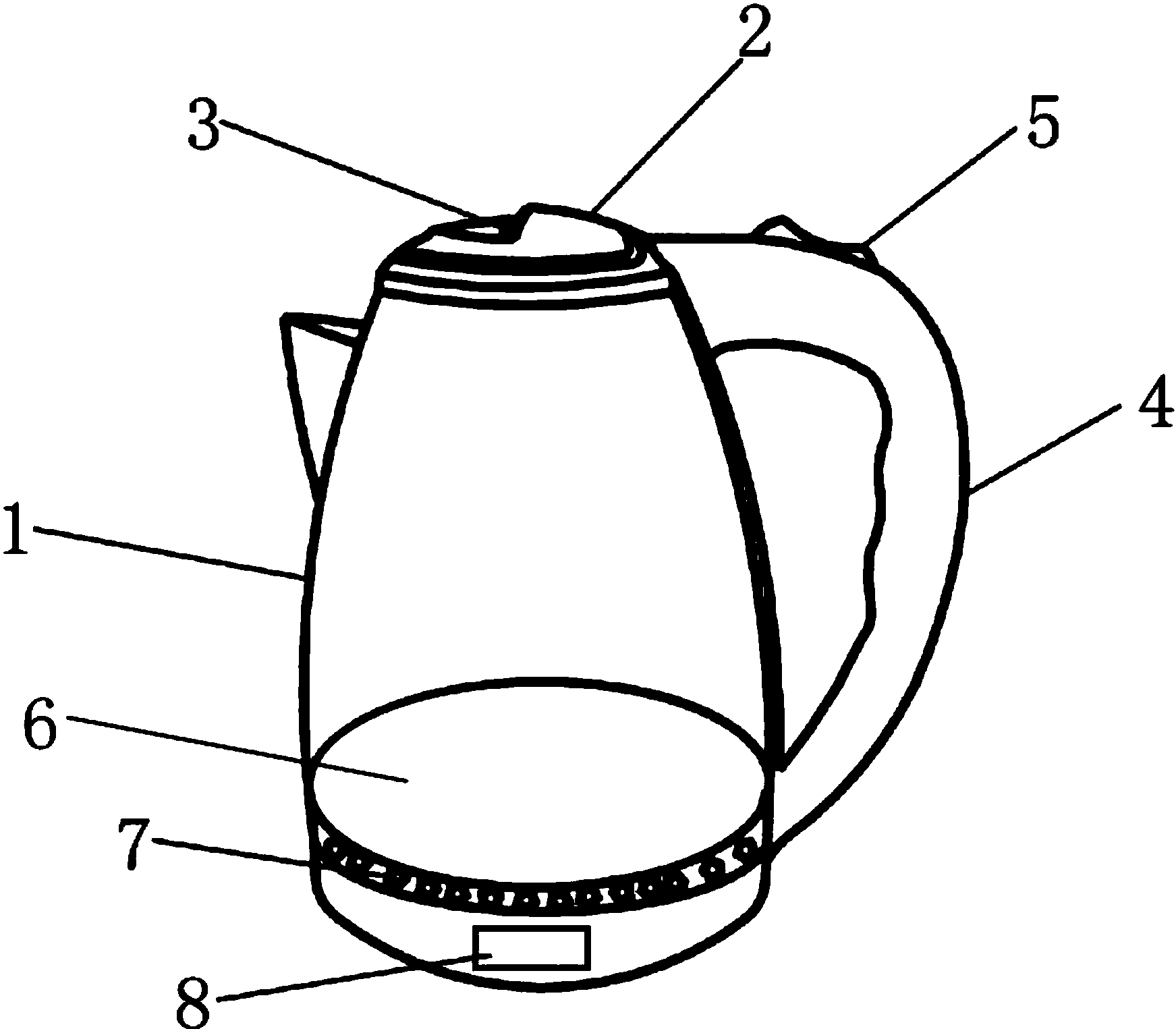 一种多功能智能电热水壶