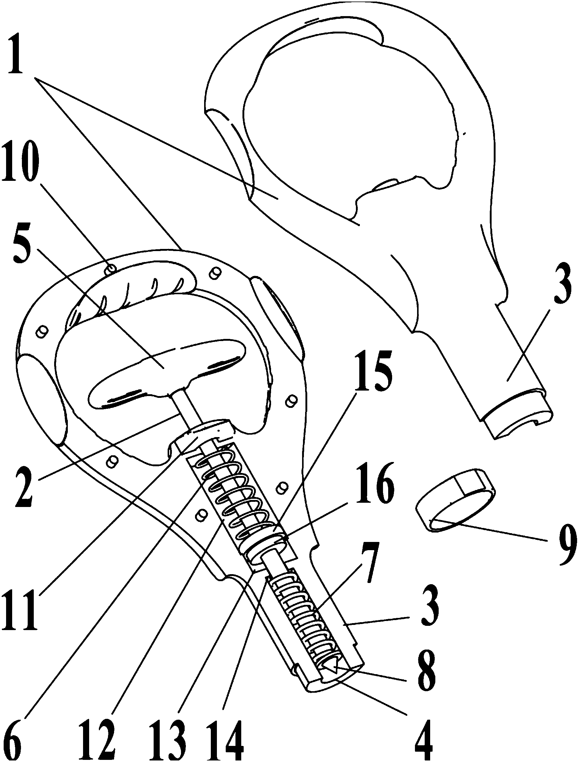 破窗器原理示意图图片