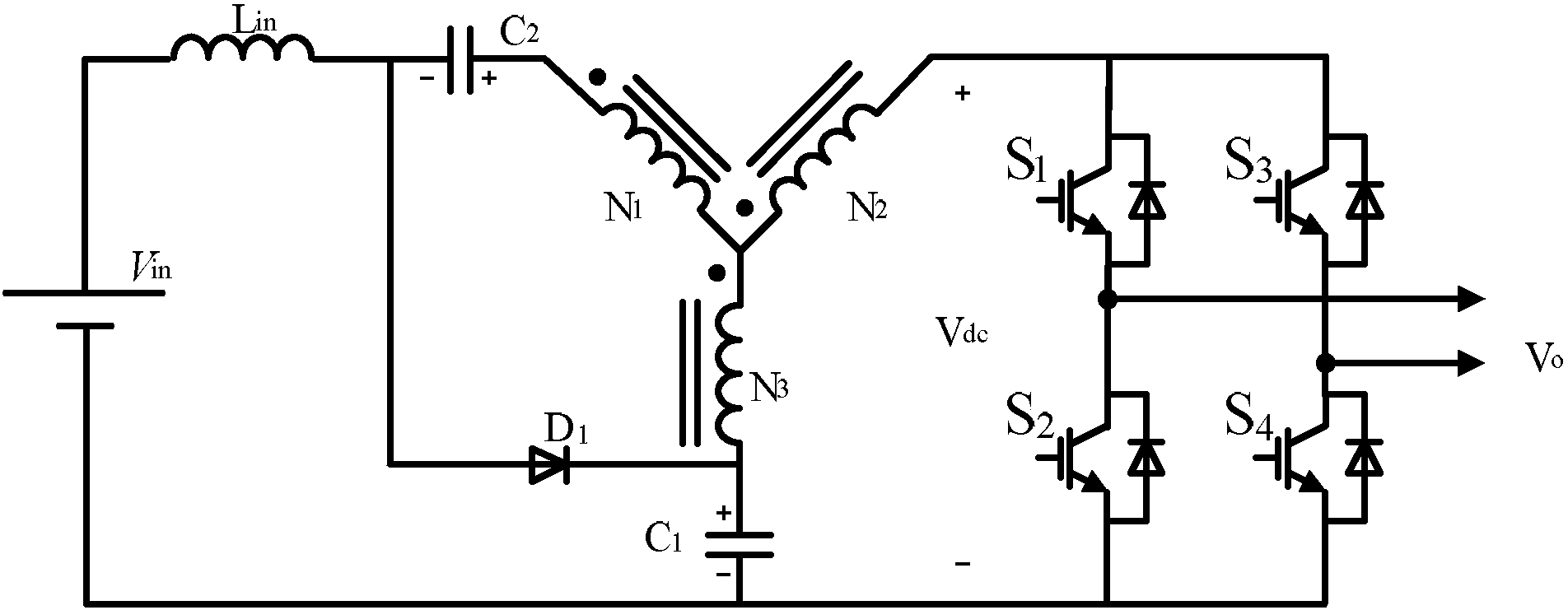 cn107517016a_具有抑制耦合電感漏感影響的高升壓比y源逆變器失效