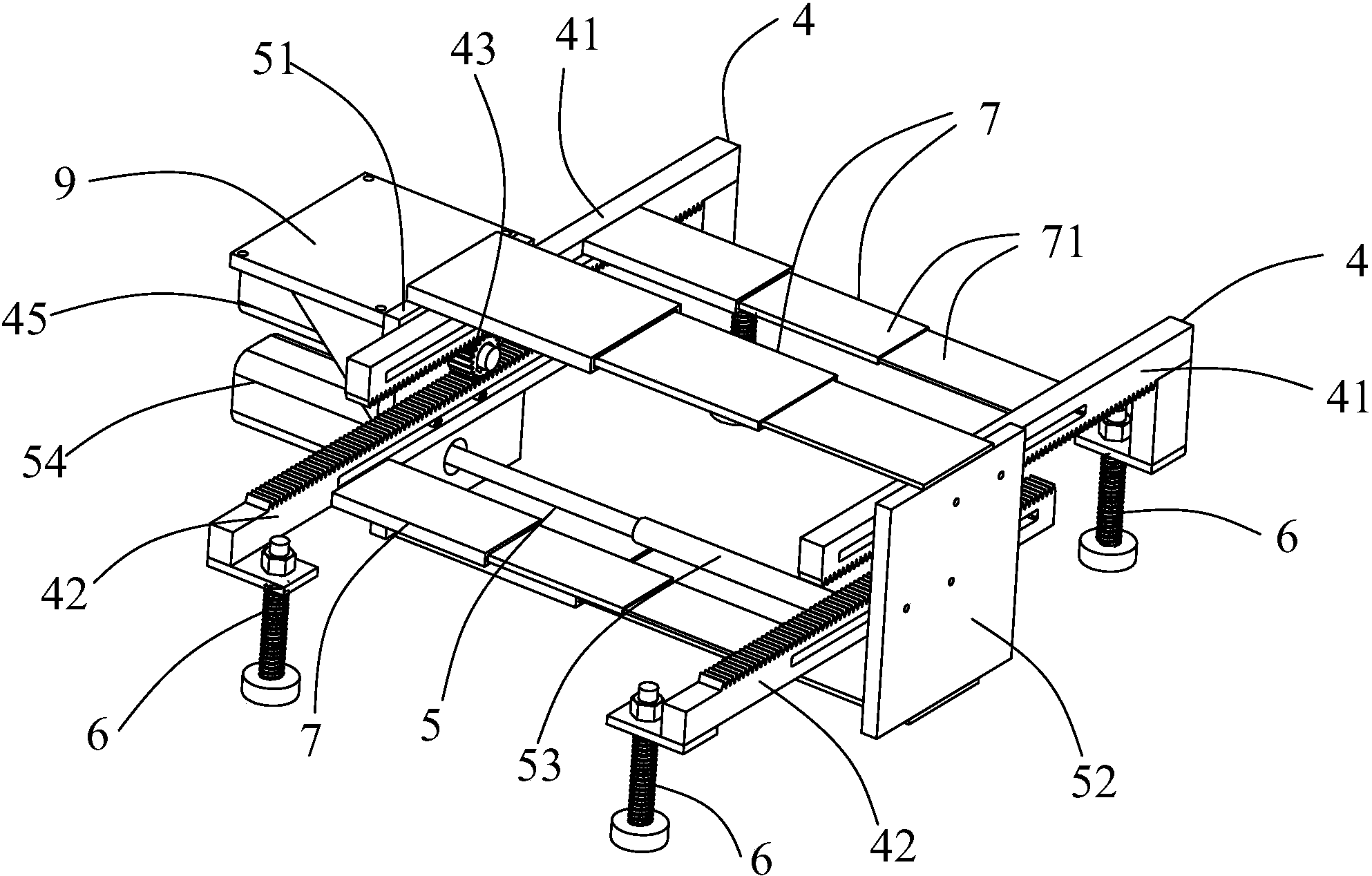可自动伸缩式夹具及工业机器人