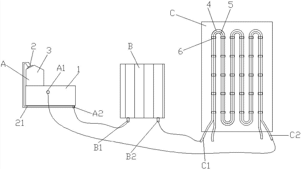 水暖毯及采暖水循环系统