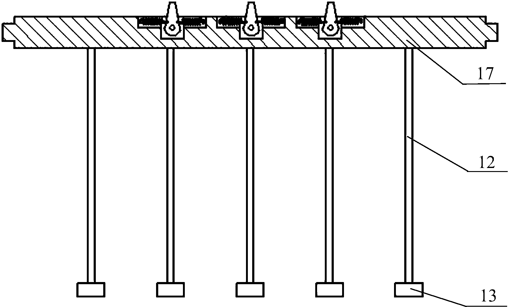 双稳态压电悬臂梁发电箱