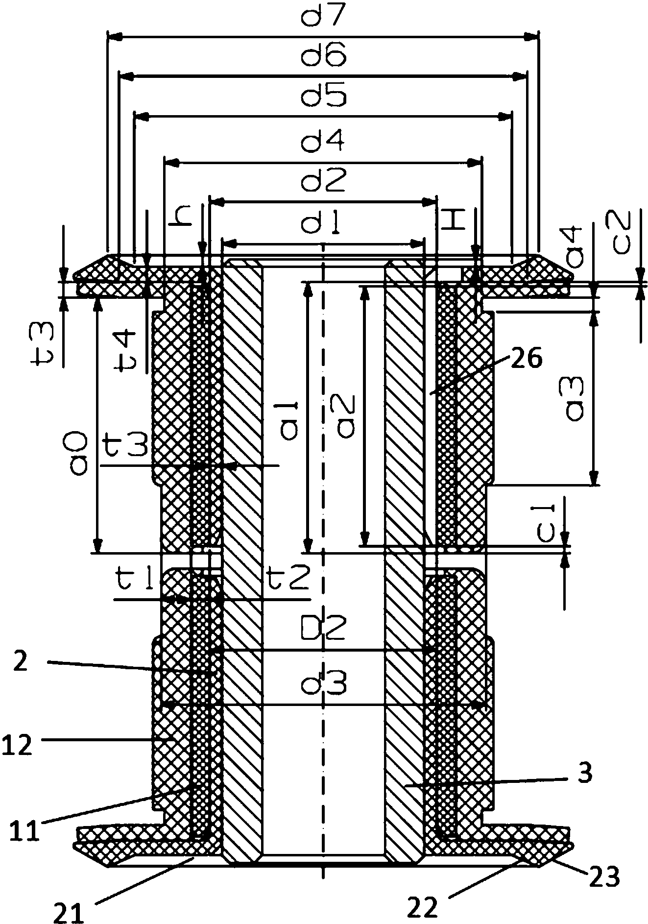 cn107606015a_一种板簧衬套总成在审
