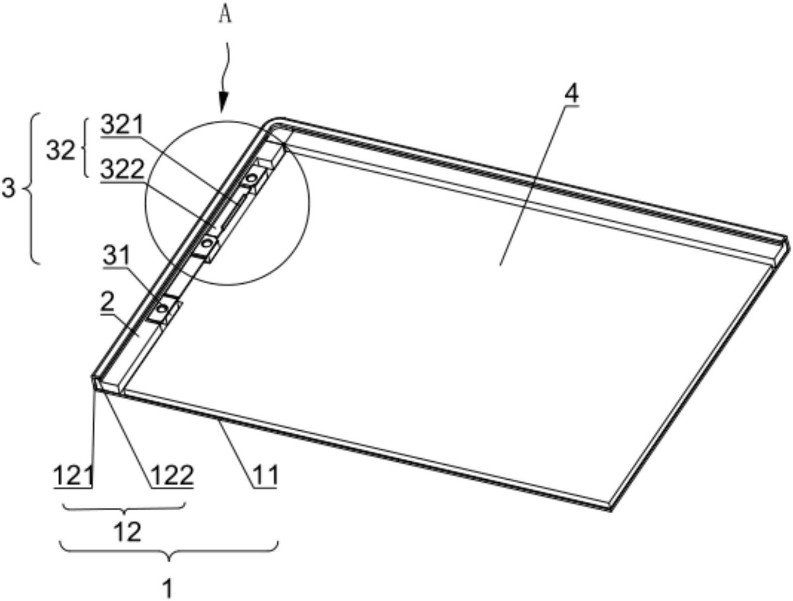 cn107610592a_一种显示件的固定装置及显示器在审