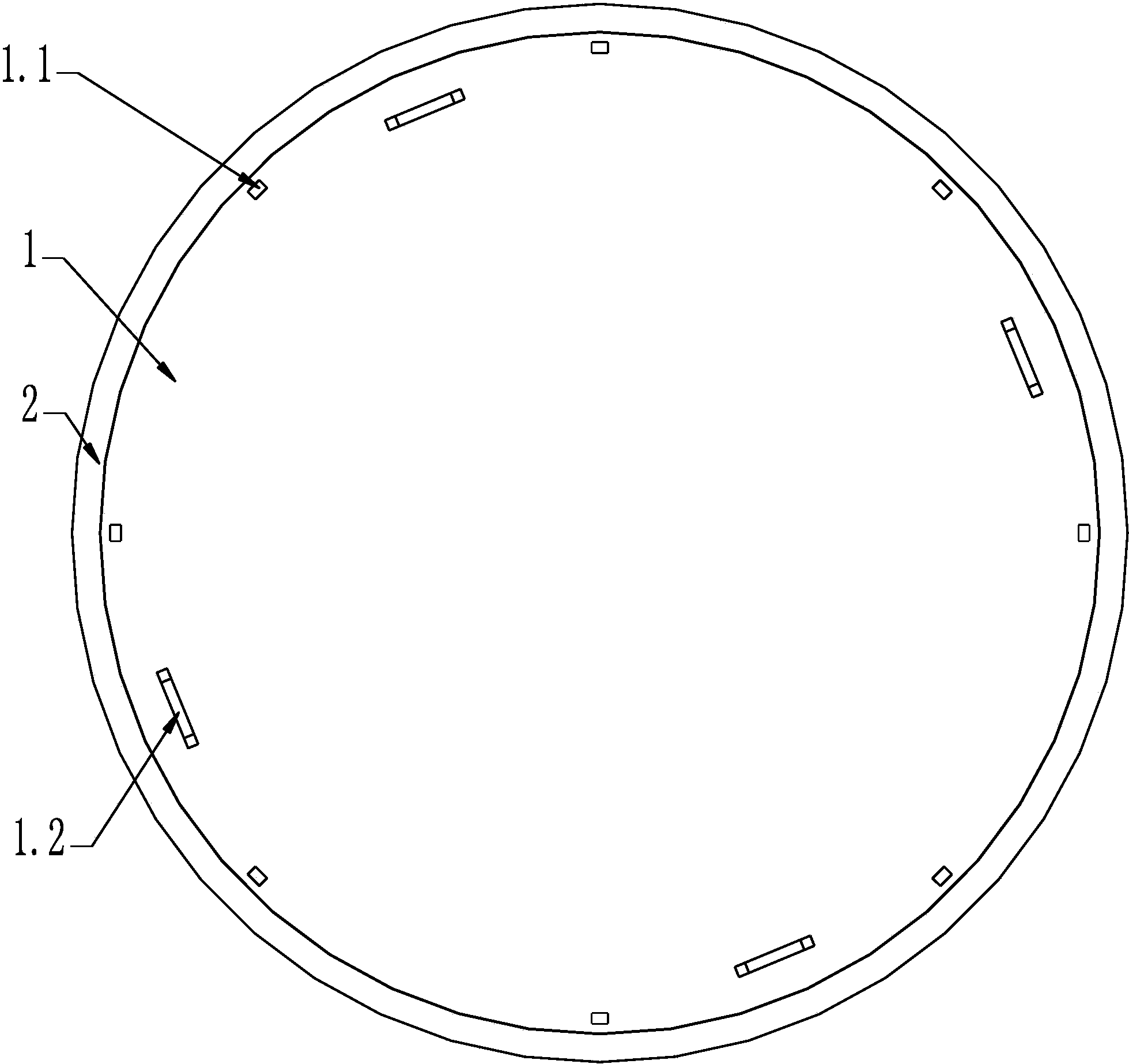 一种压缩机筒体部件校圆工装及校圆方法