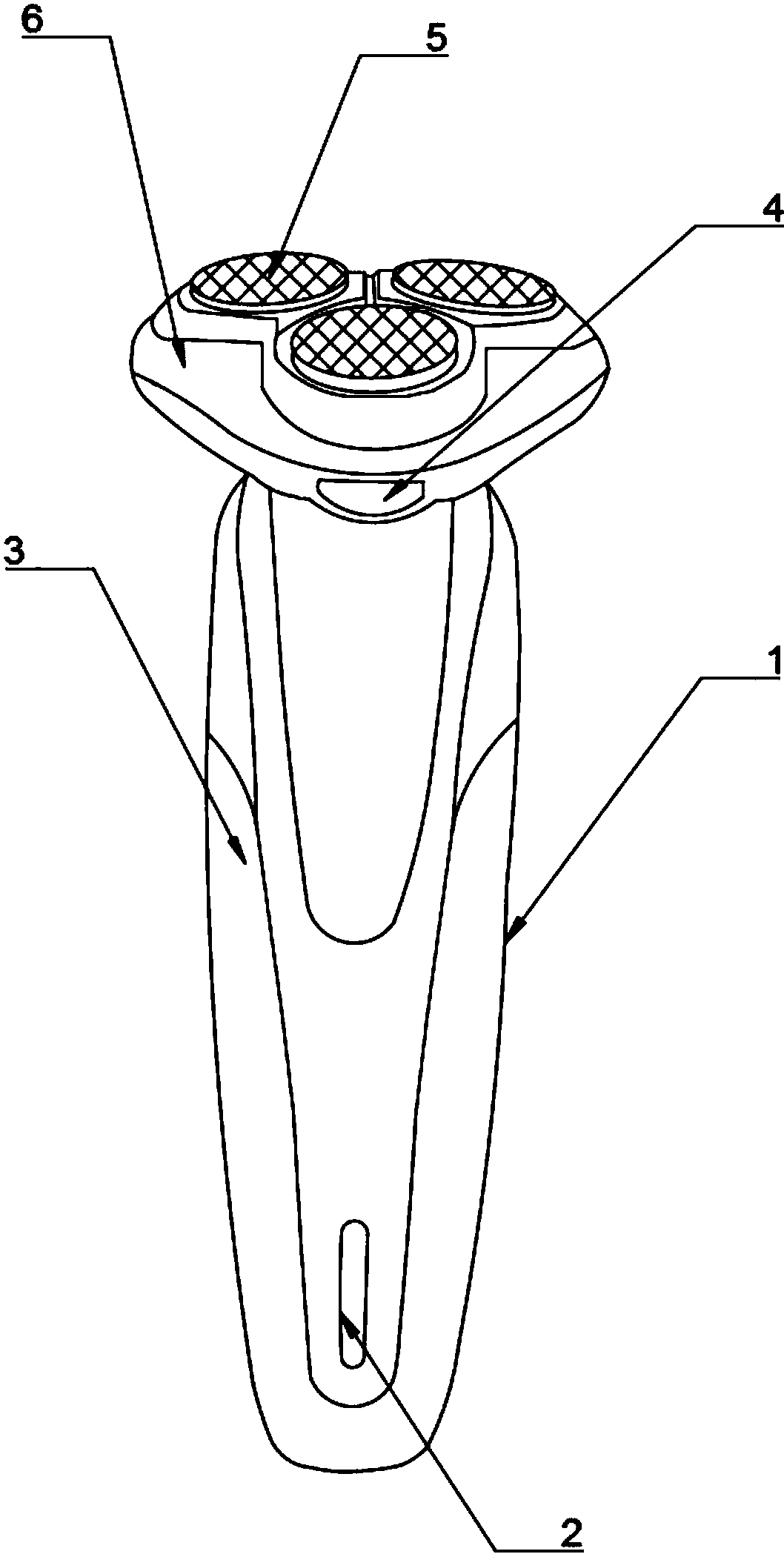 cn107696071a_一种便于清理胡须的剃须刀失效