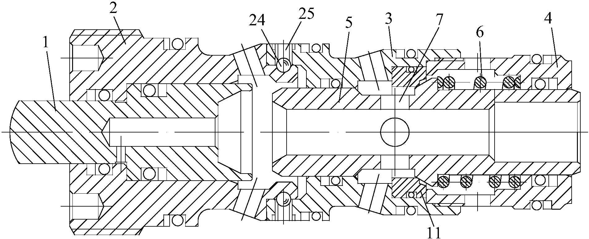 cn107701537a_小流量换向阀的阀芯组件在审