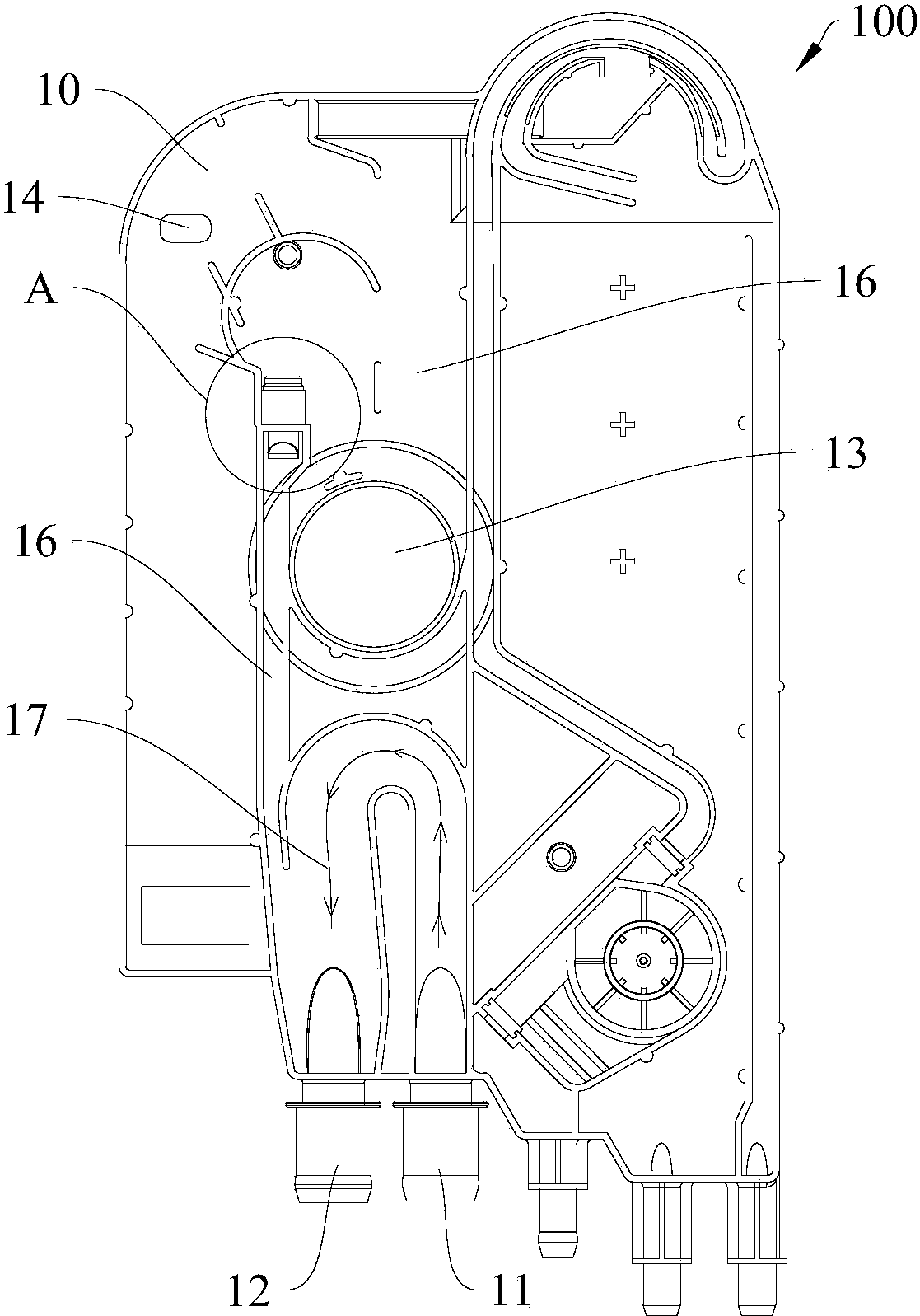 cn107713940a_洗碗機的呼吸器及具有其的水槽式洗碗機在審