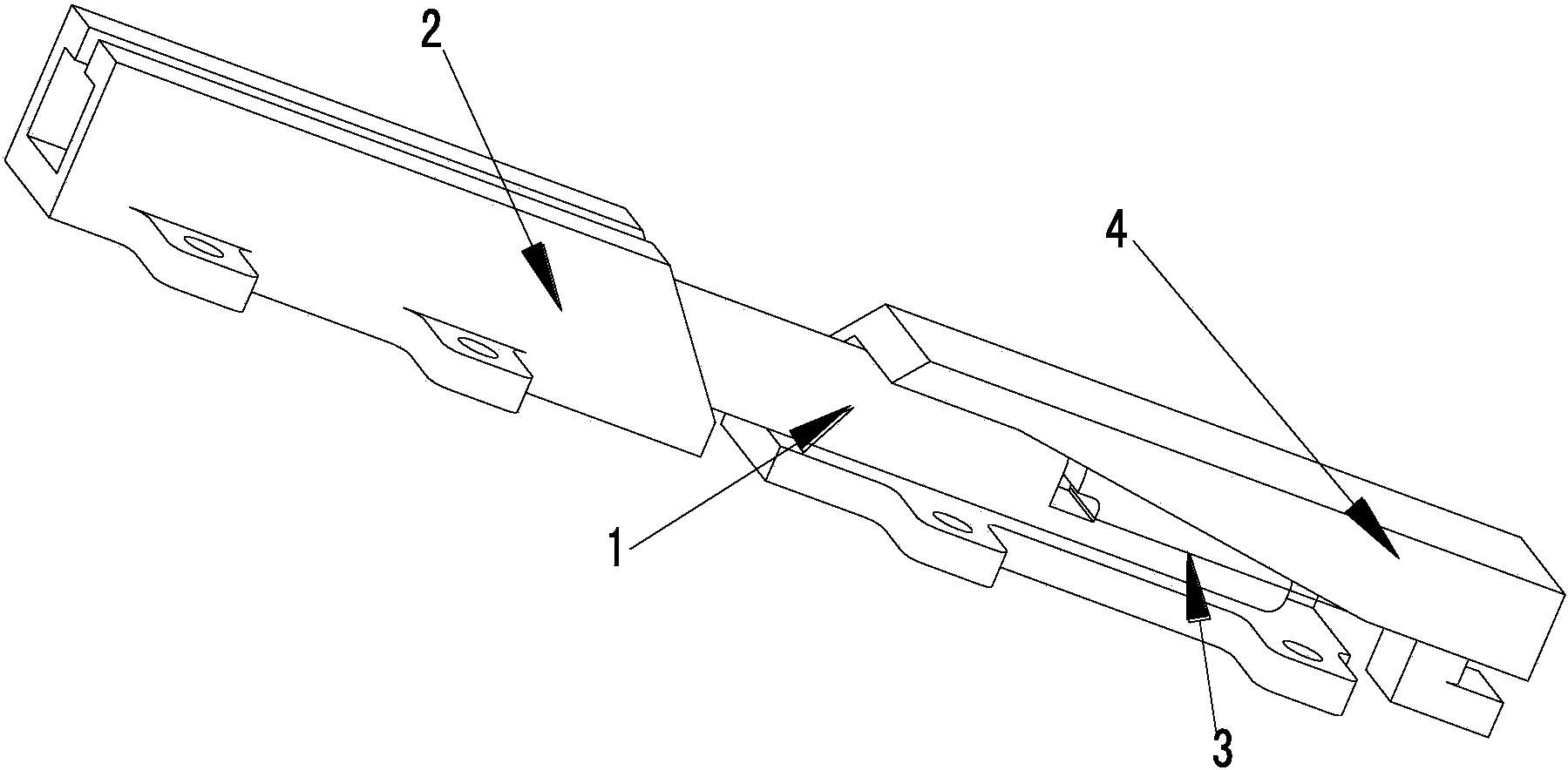 cn107804488a_一种小型门闩式太阳帆板机械锁紧机构有效