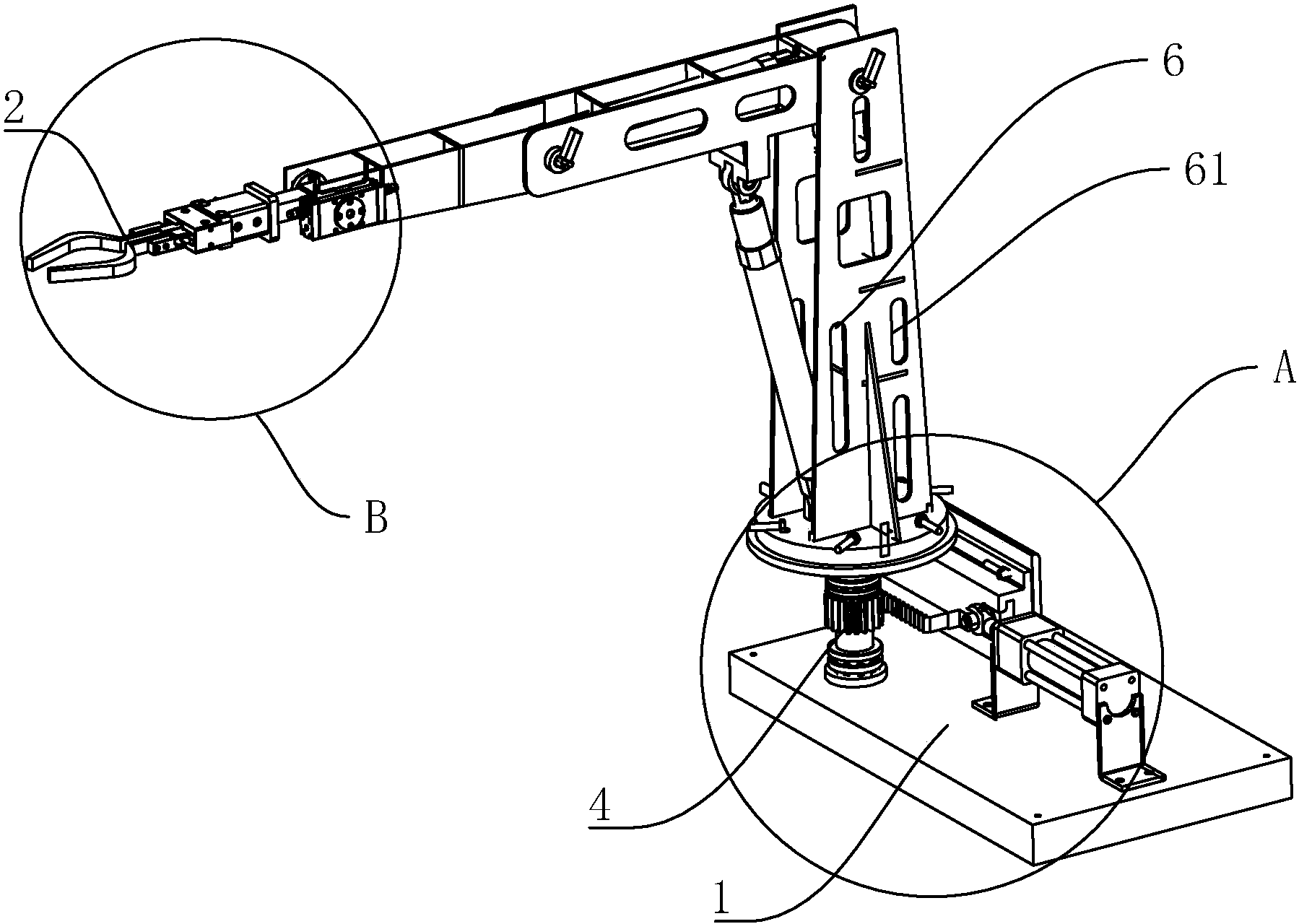 cn107825409a_一种送料机械手在审