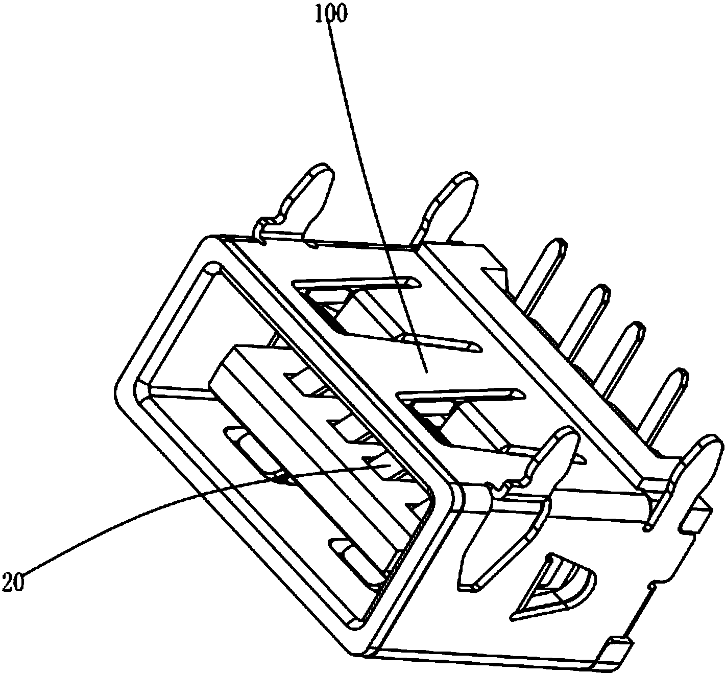 插孔简笔画图片