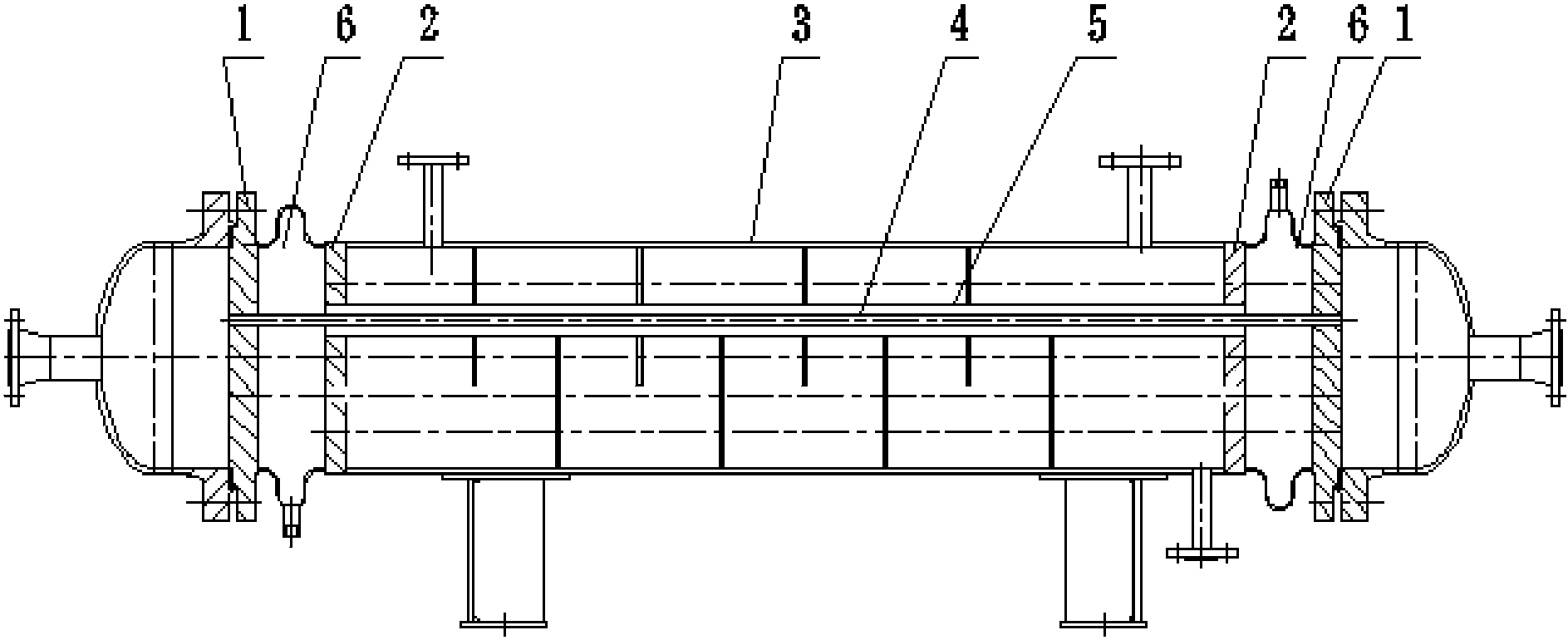 cn107944092a_一种带膨胀节双管双管板换热器管板计算方法失效