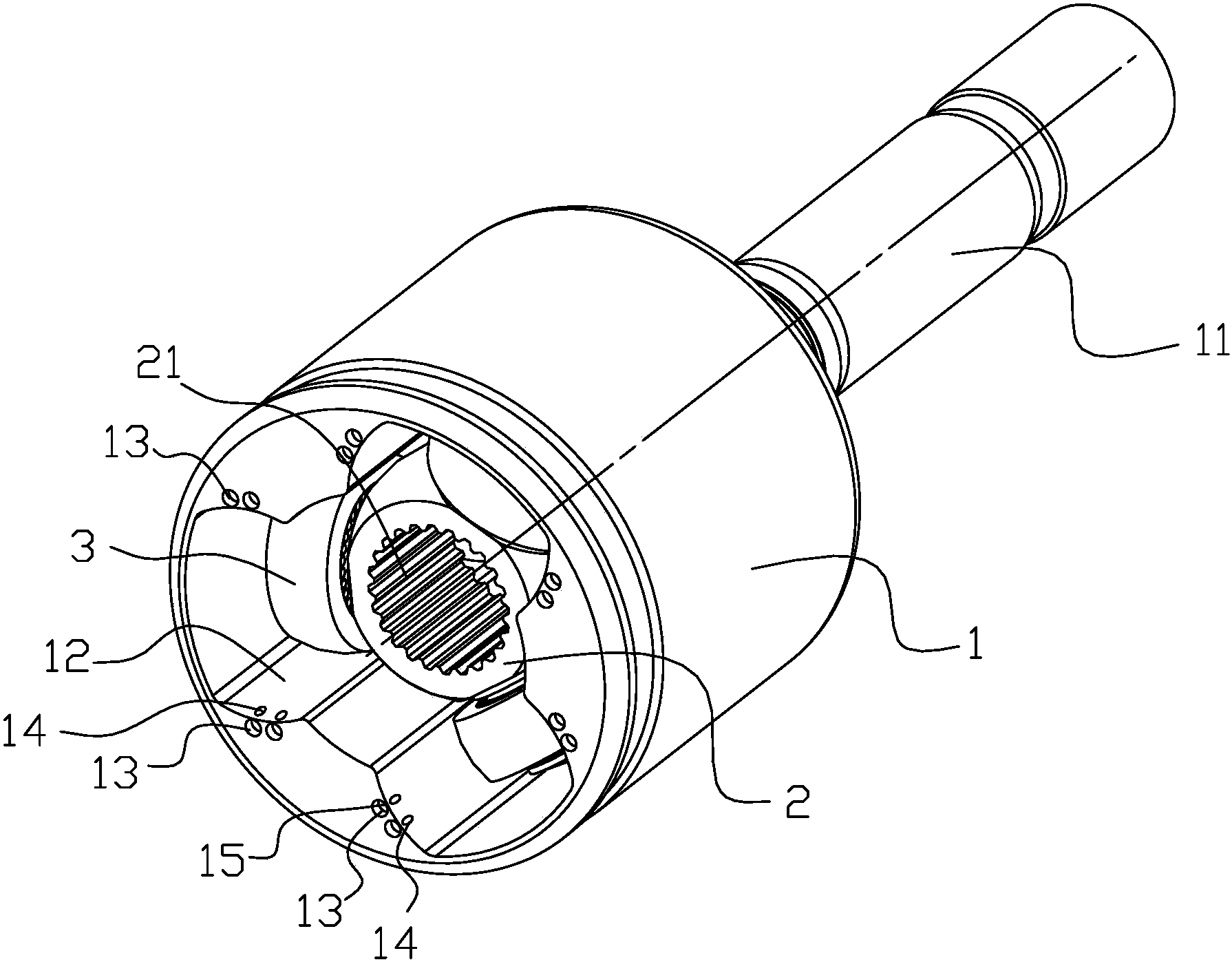一种等速驱动轴