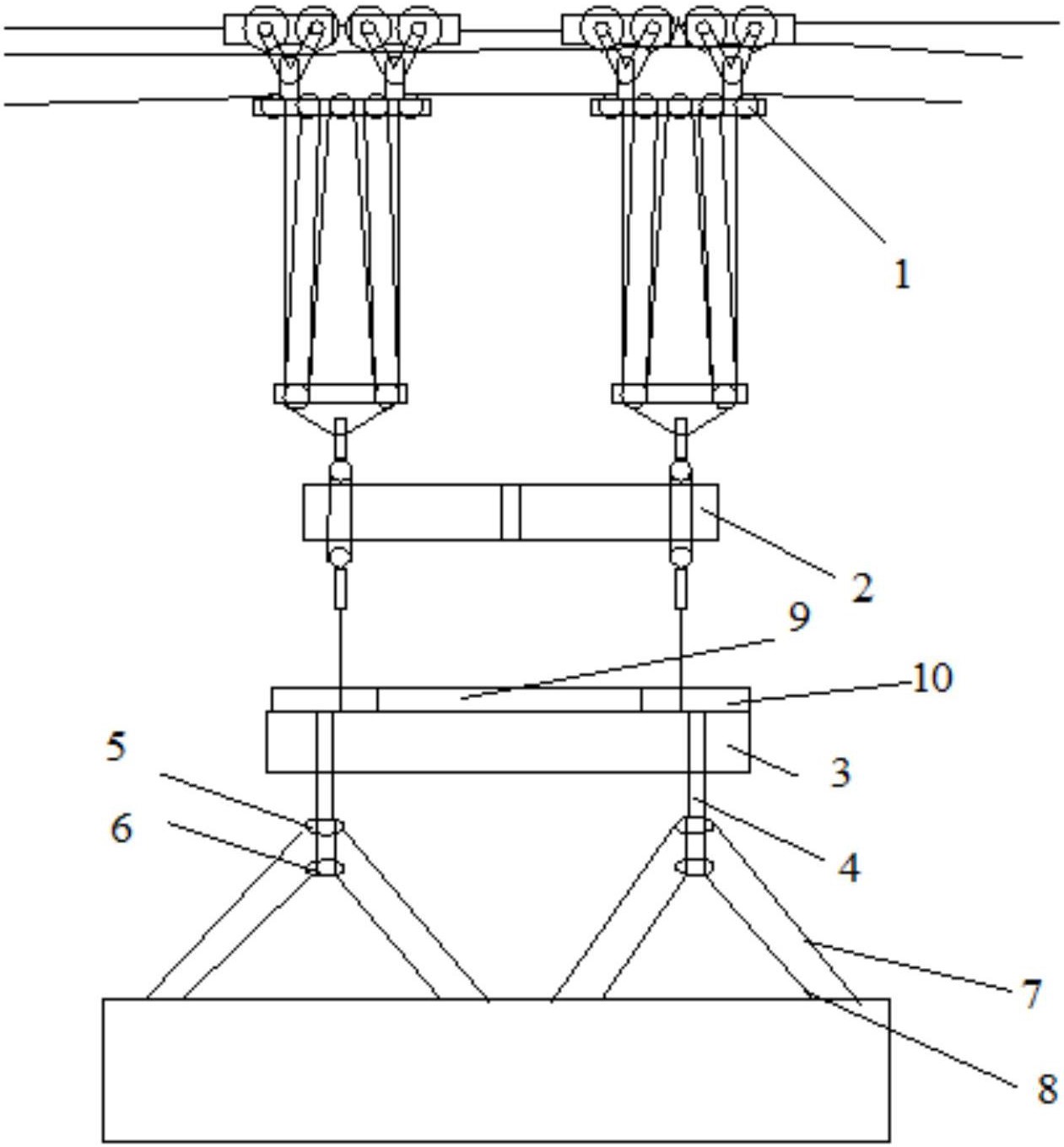 悬索桥的缆索吊装装置及其使用方法