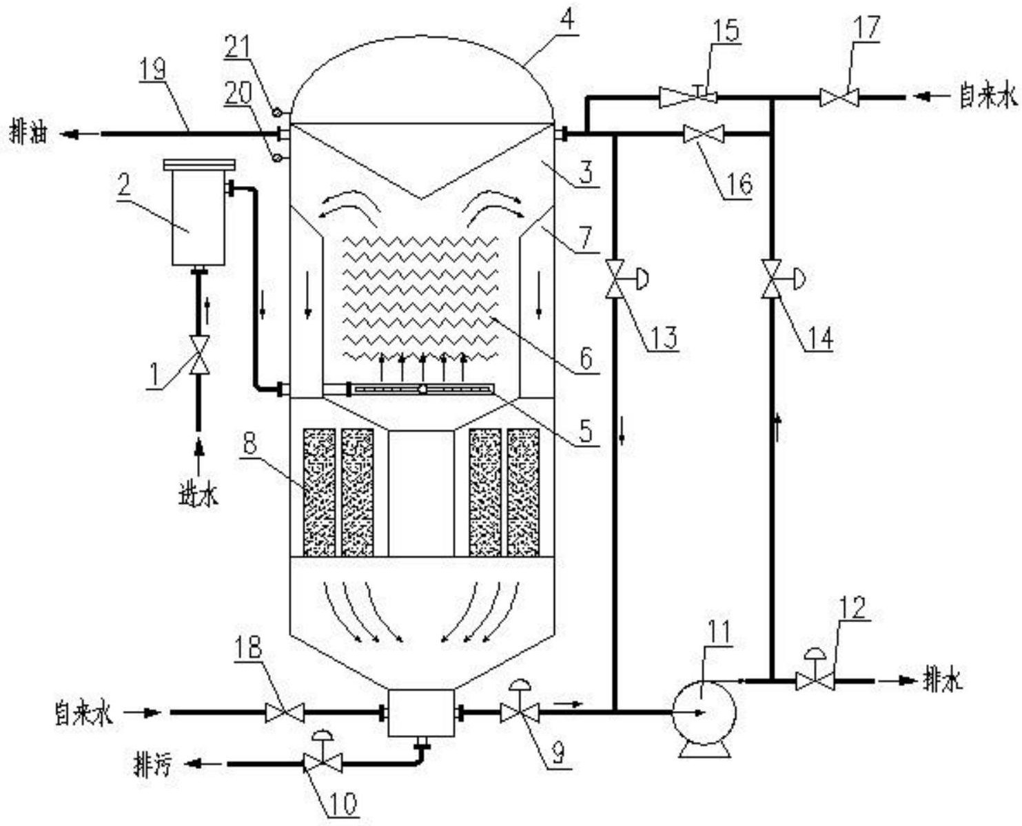 cn107986391a_复合型高效油水分离装置在审