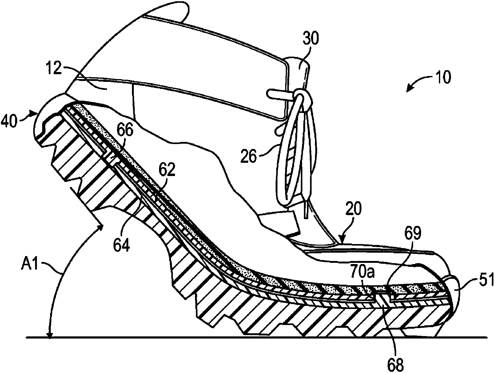 cn108024596a_具有非线性抗弯刚度的鞋类鞋底结构在审