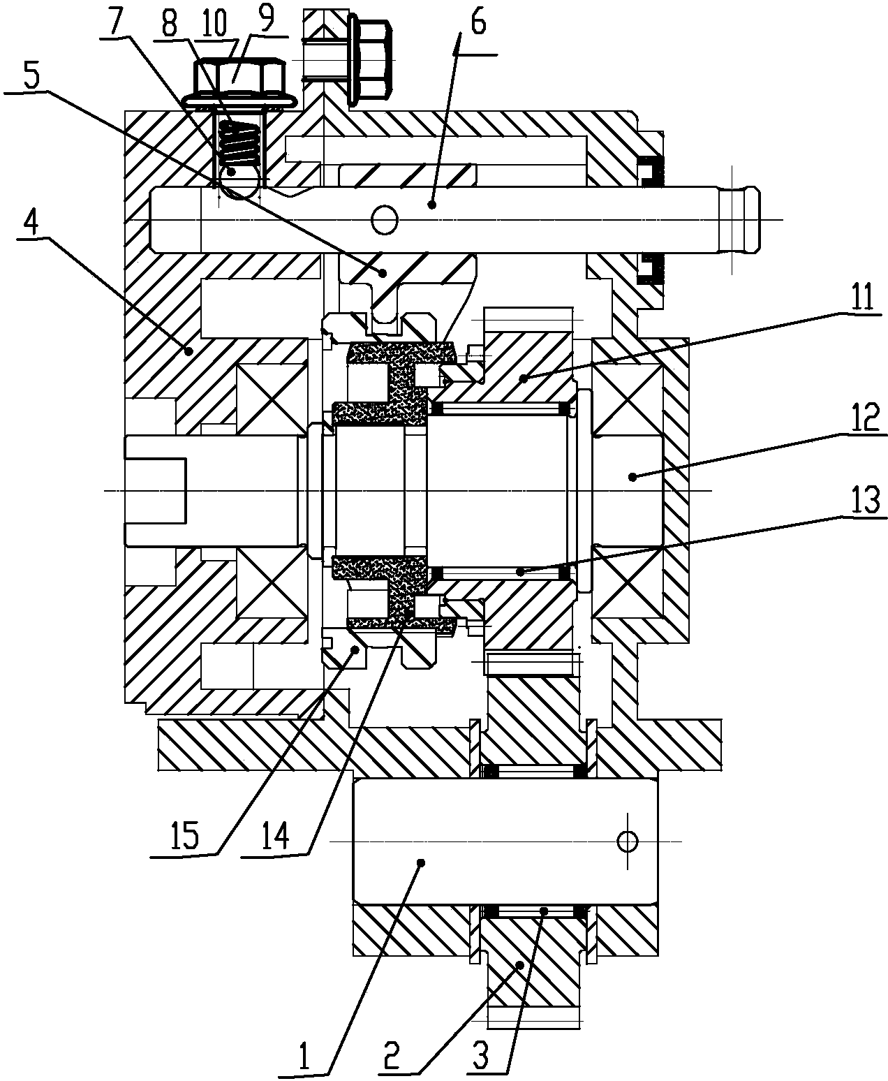 一种新型结构取力器