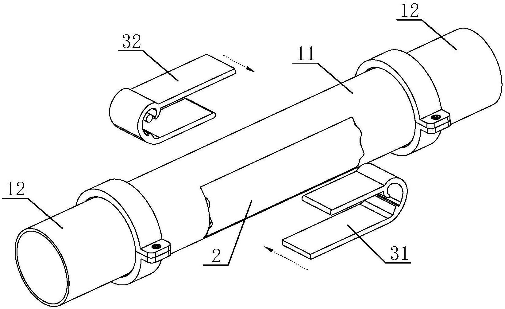 易清理的磁吸除杂装置
