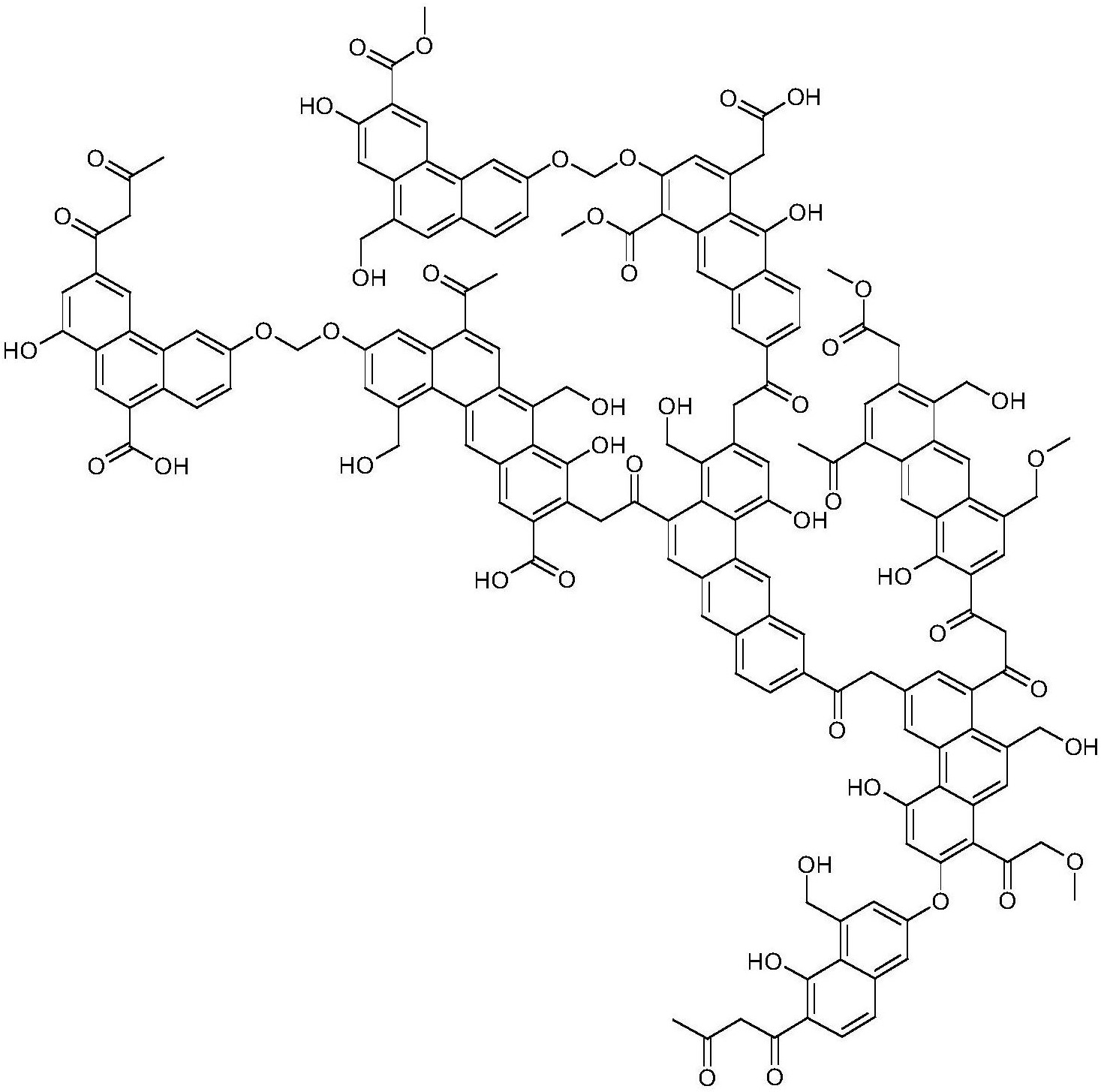 炭黑分子结构图片