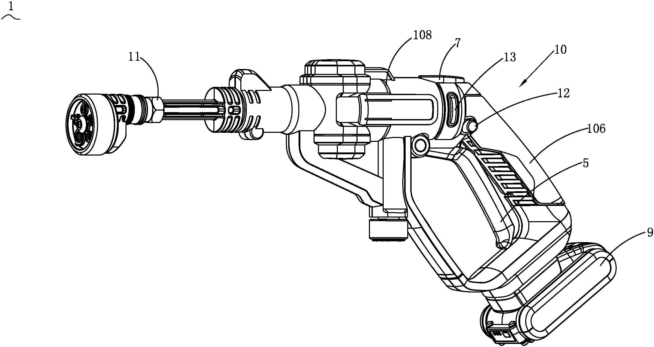 手持式高压清洗机