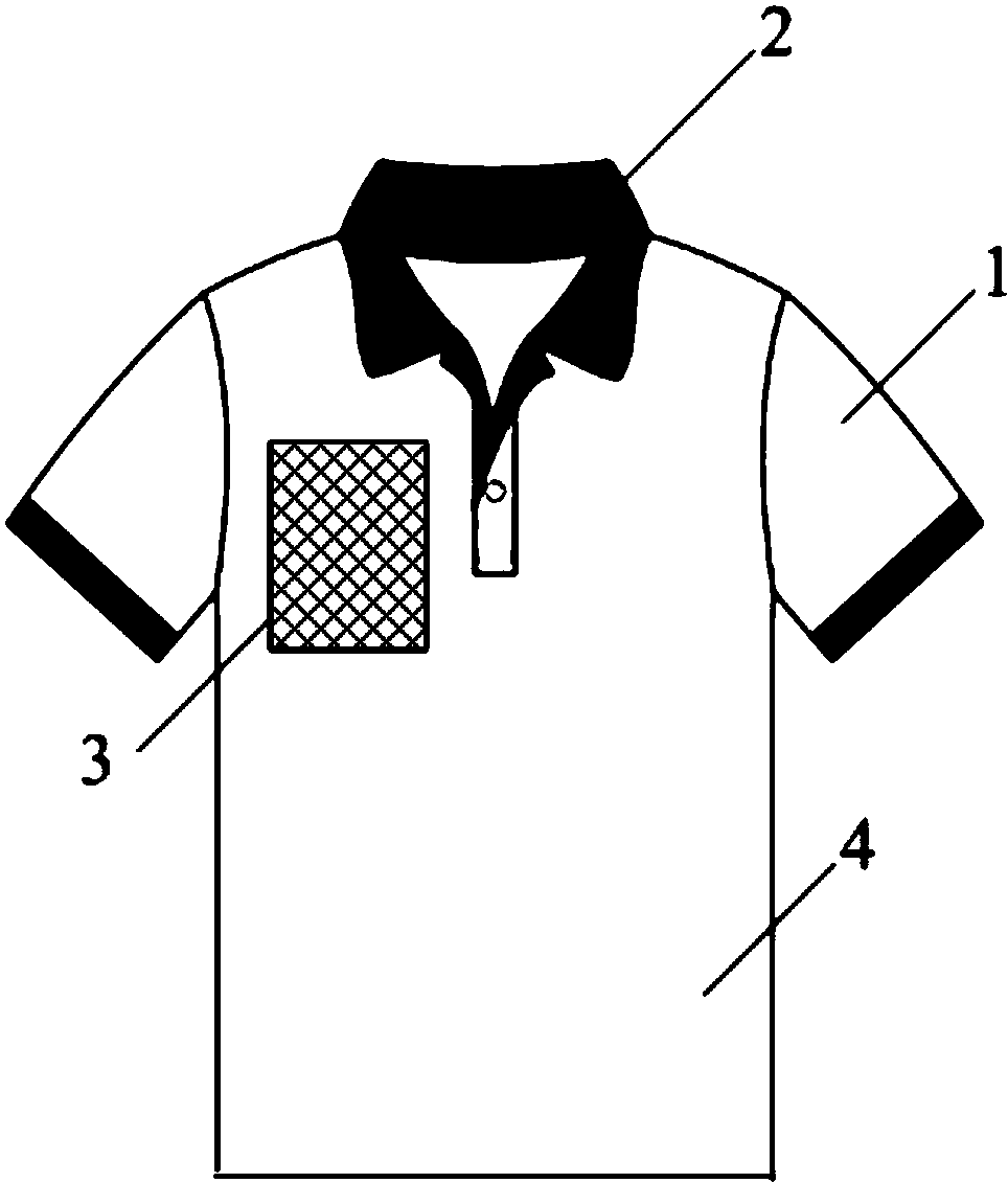 一种弹性运动衣