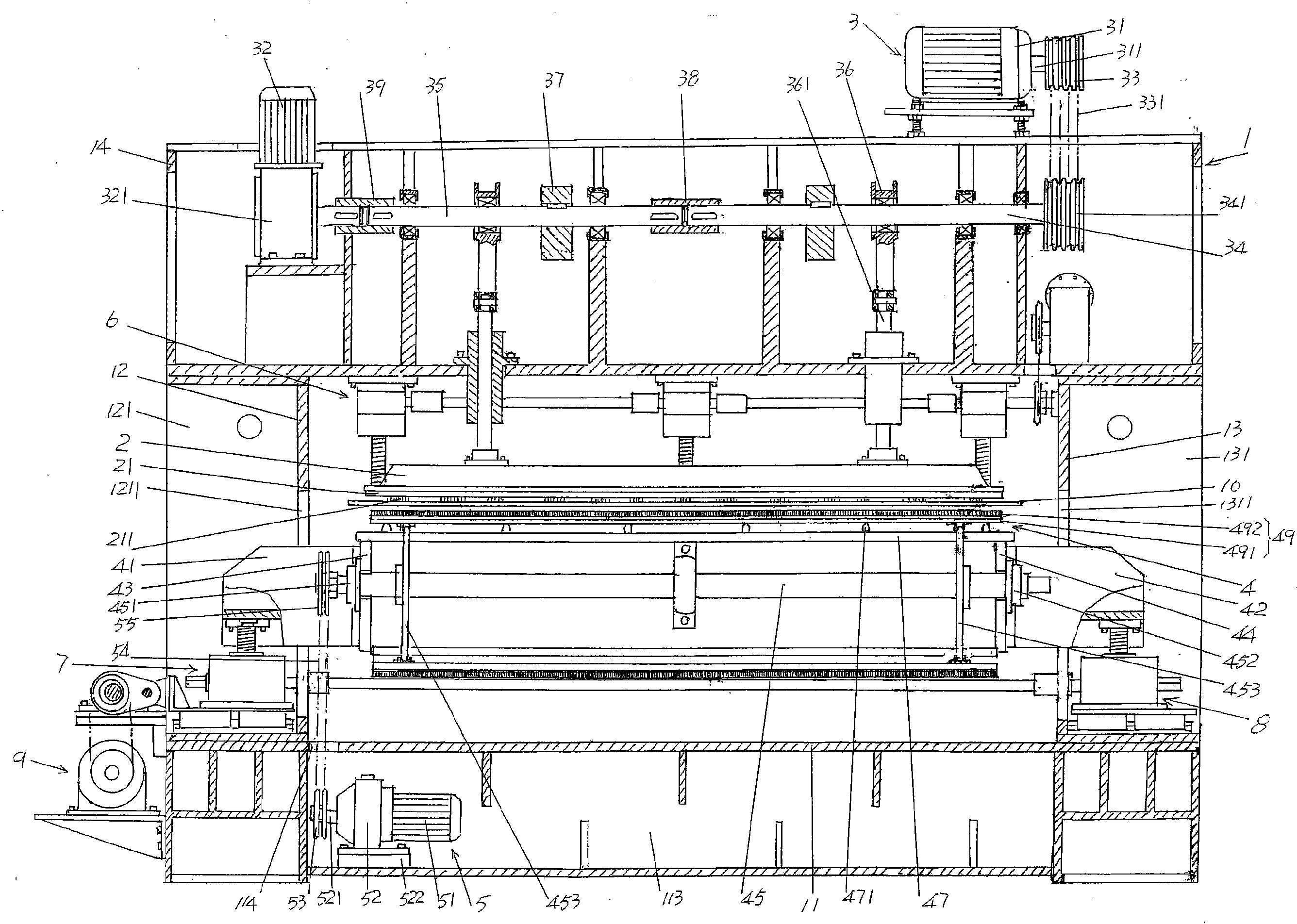 提花起绒针刺机