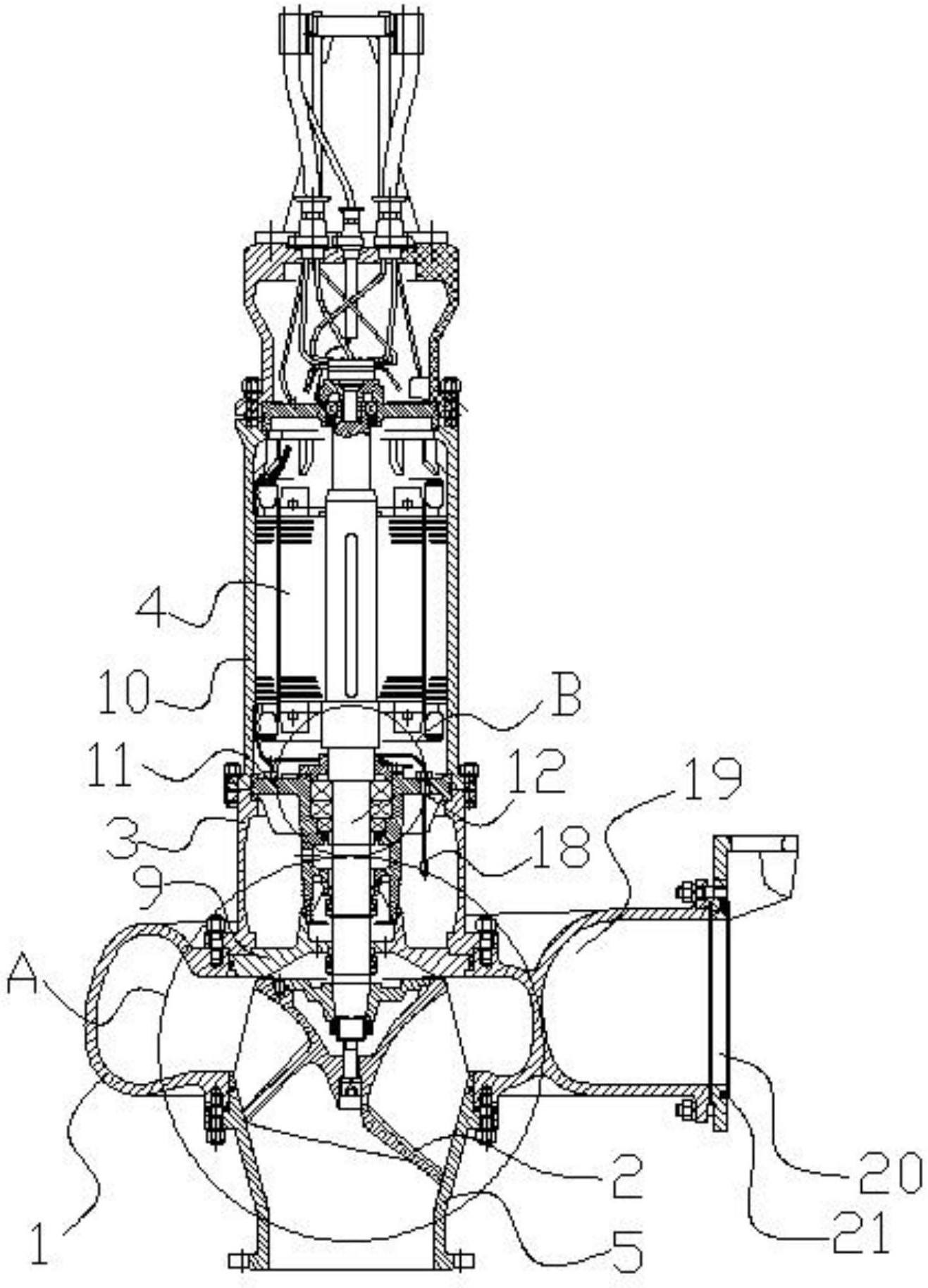 一种高性能螺旋离心泵