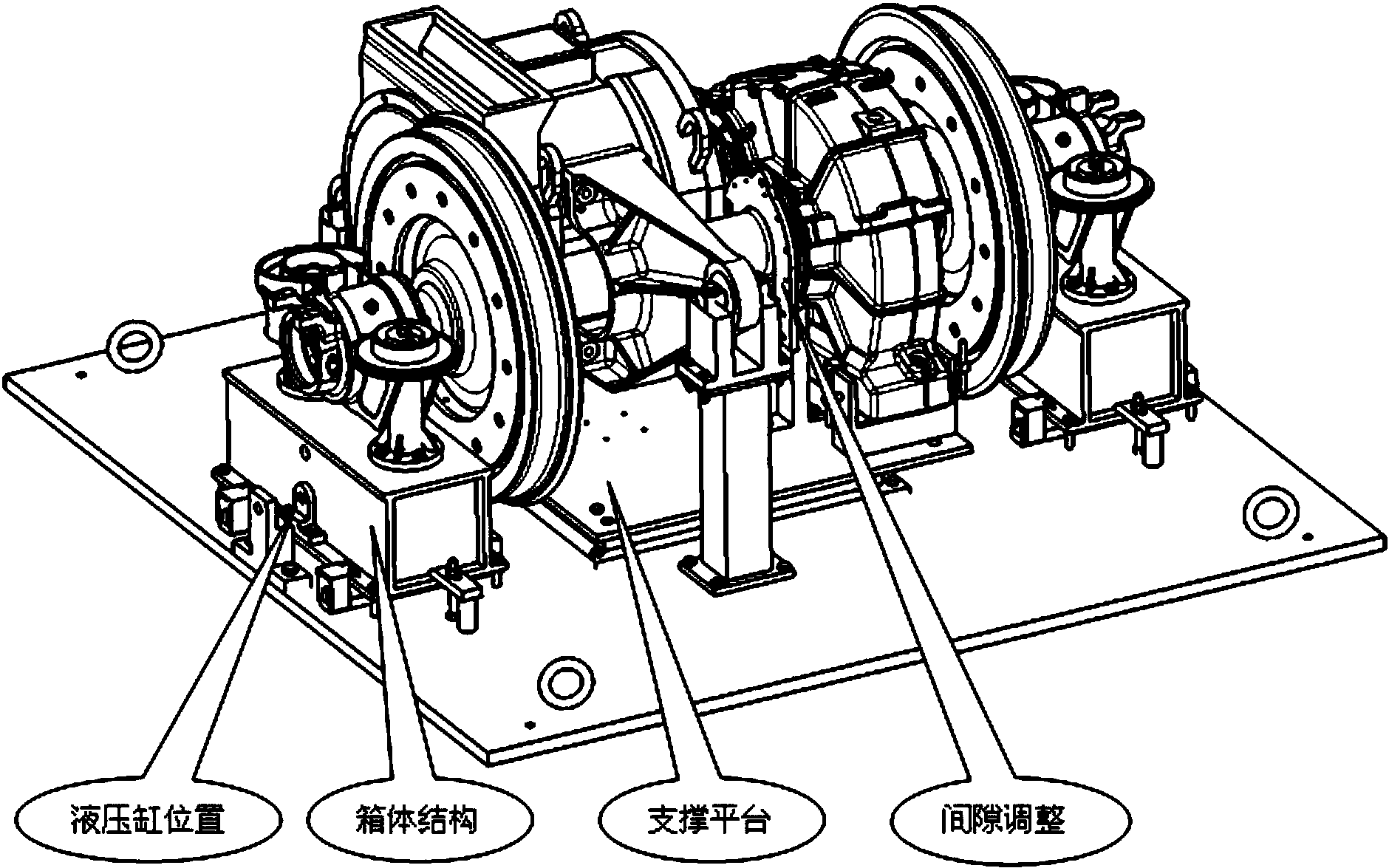 电力机车部件总体简图图片