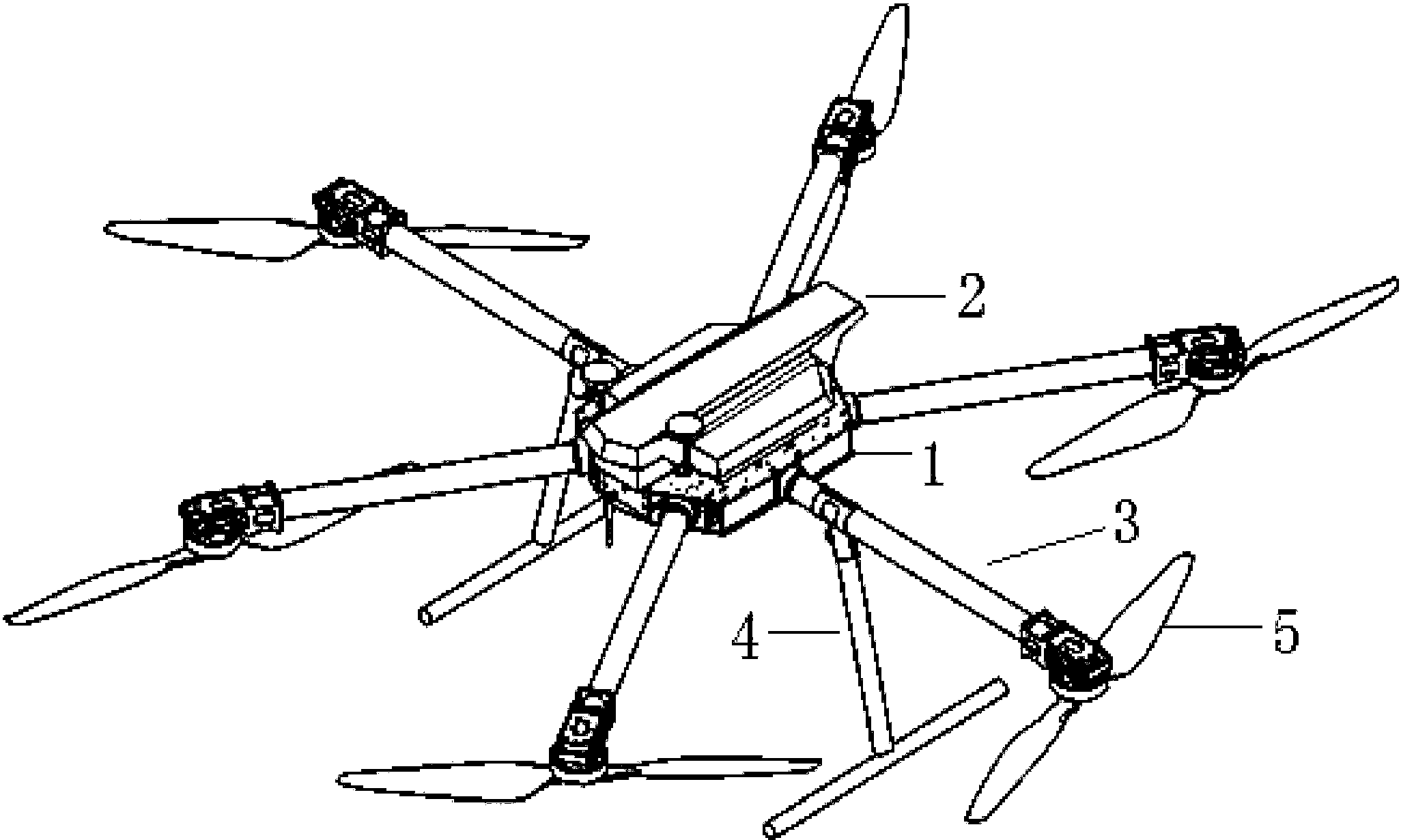 5kg载重长续航六旋翼无人机