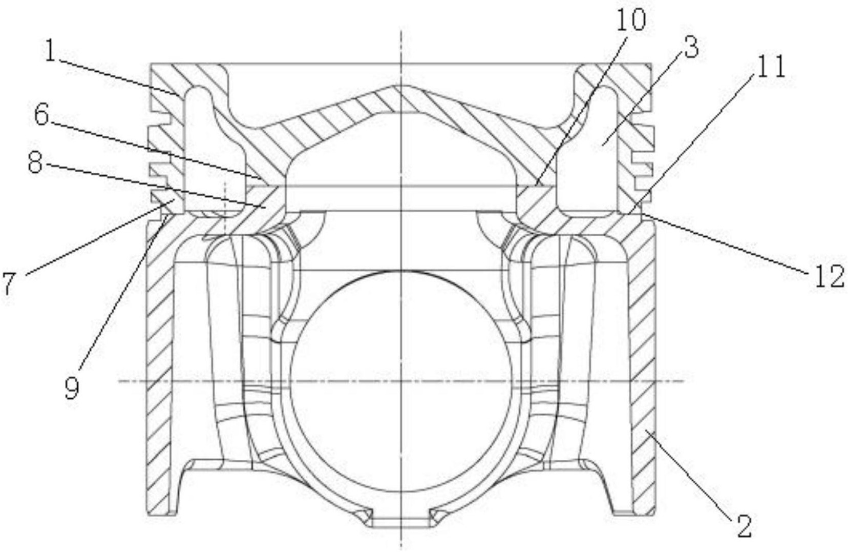 一种焊接式整体锻钢活塞及其制造工艺