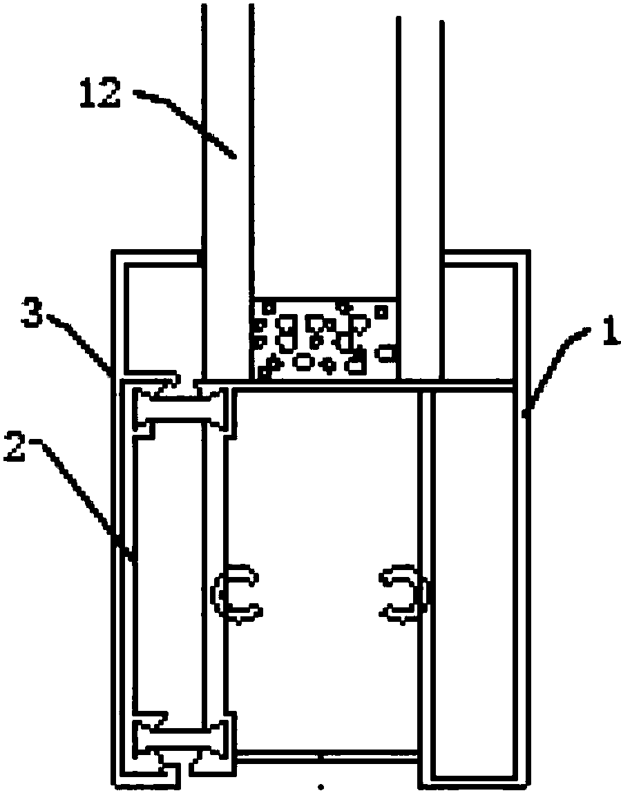 cn108412369a_一种卡扣式断桥铝型材在审