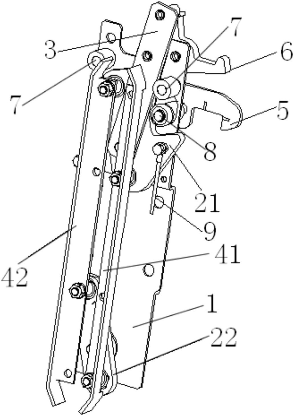电梯用轿门开门限制装置