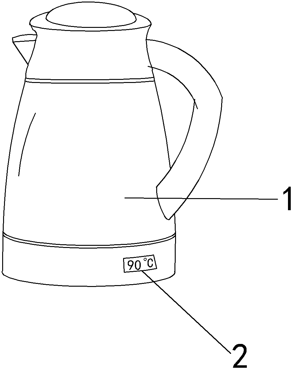 可顯示水溫的電水壺