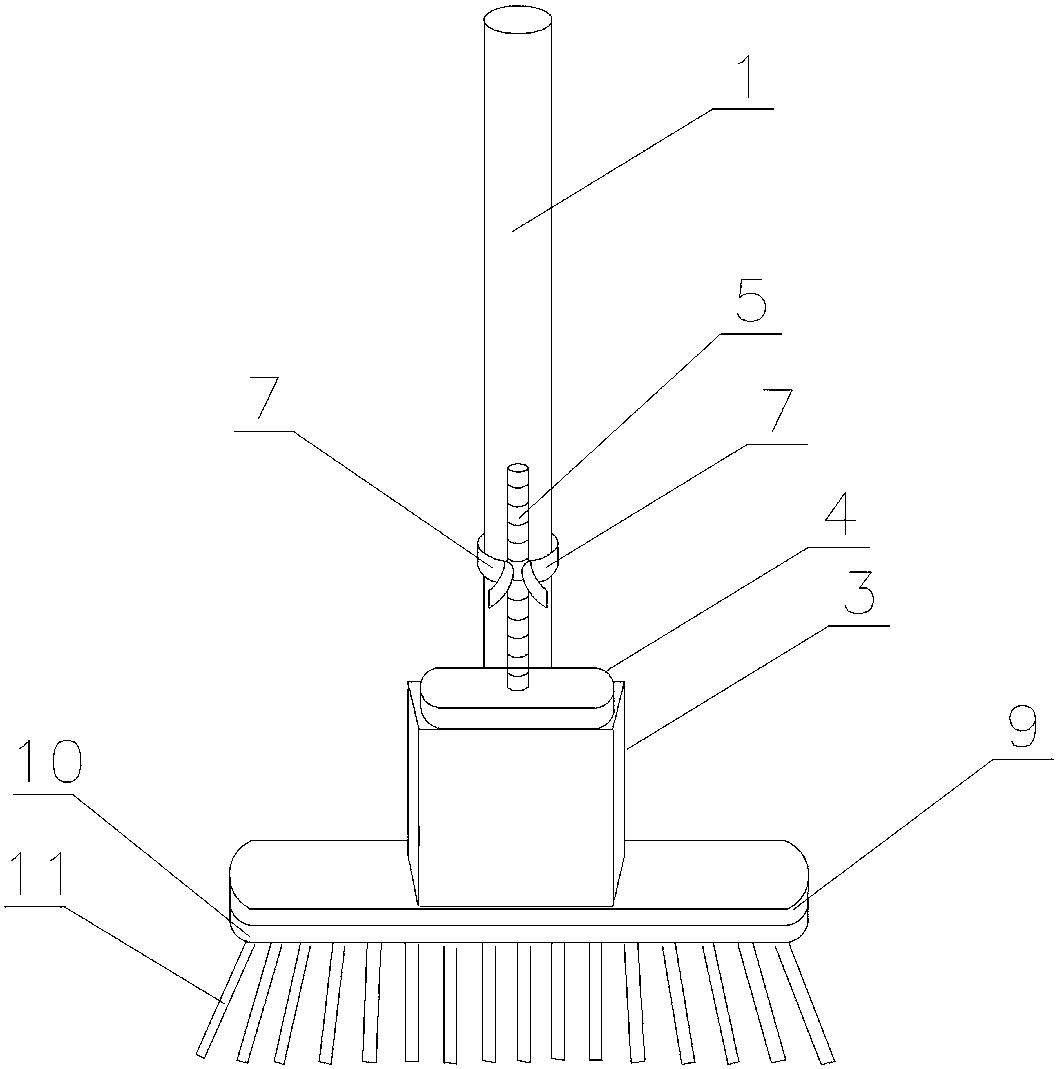 扫把的杠杆示意图图片