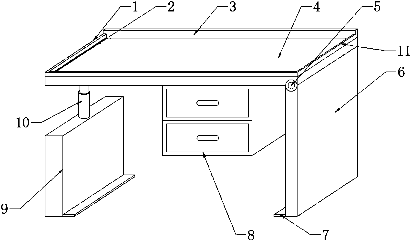 一种化学实验桌