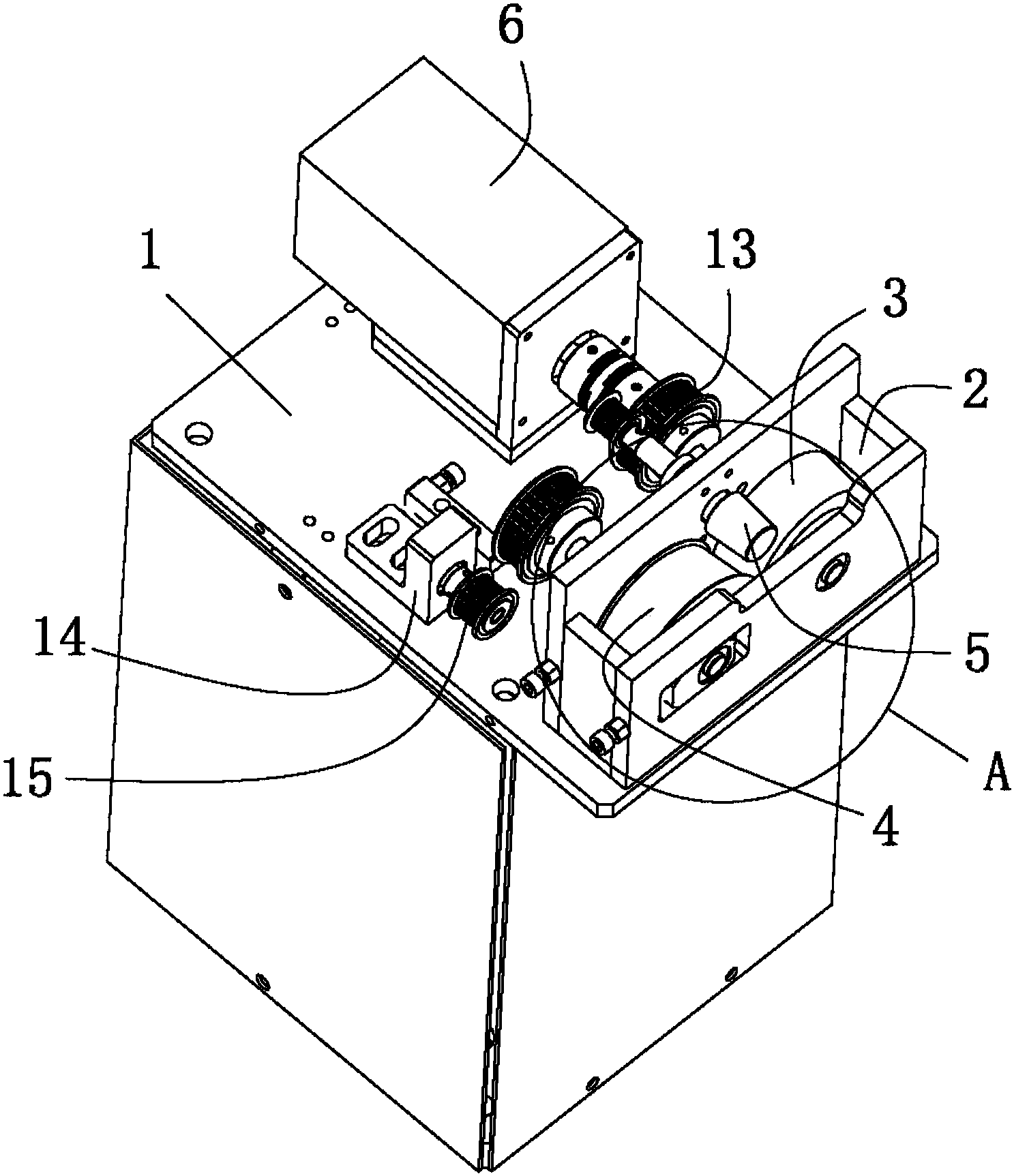 一种自动涂油机
