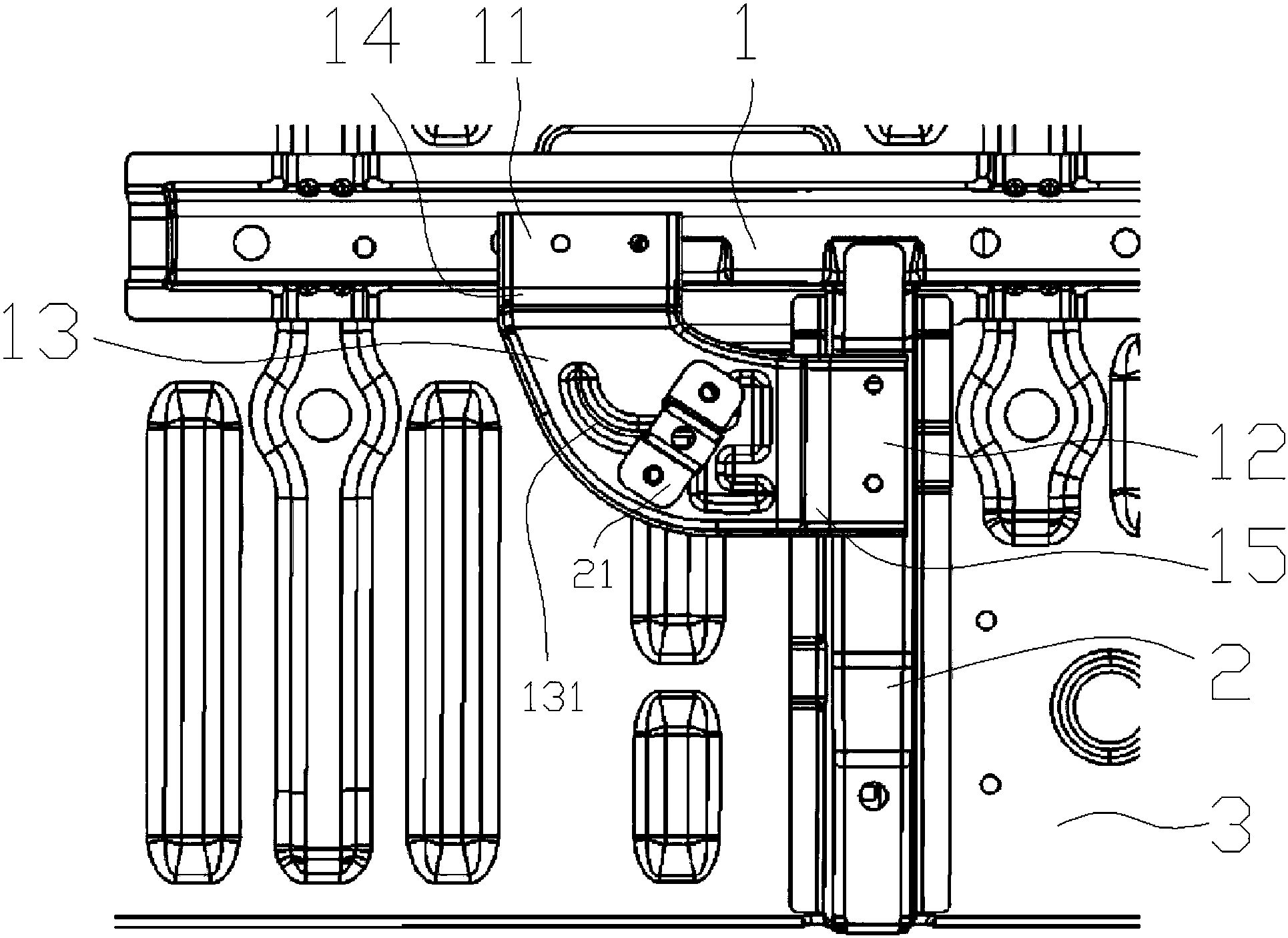 吊挂式汽车备胎的安装结构专利_专利申请于20180620__