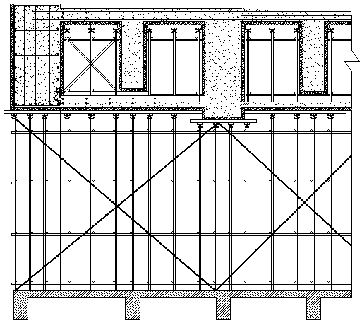 cn108643341a_超高层建筑箱型结构转换层的施工方法有效