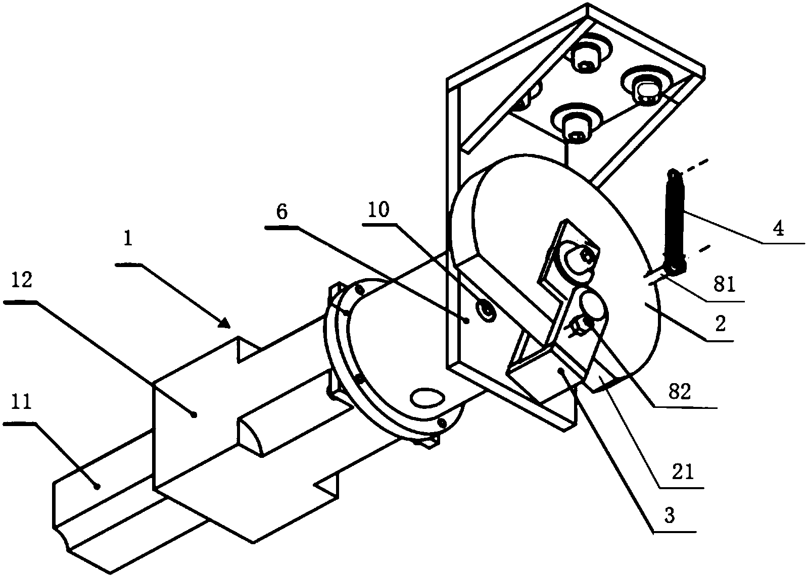 一种打包带收紧装置