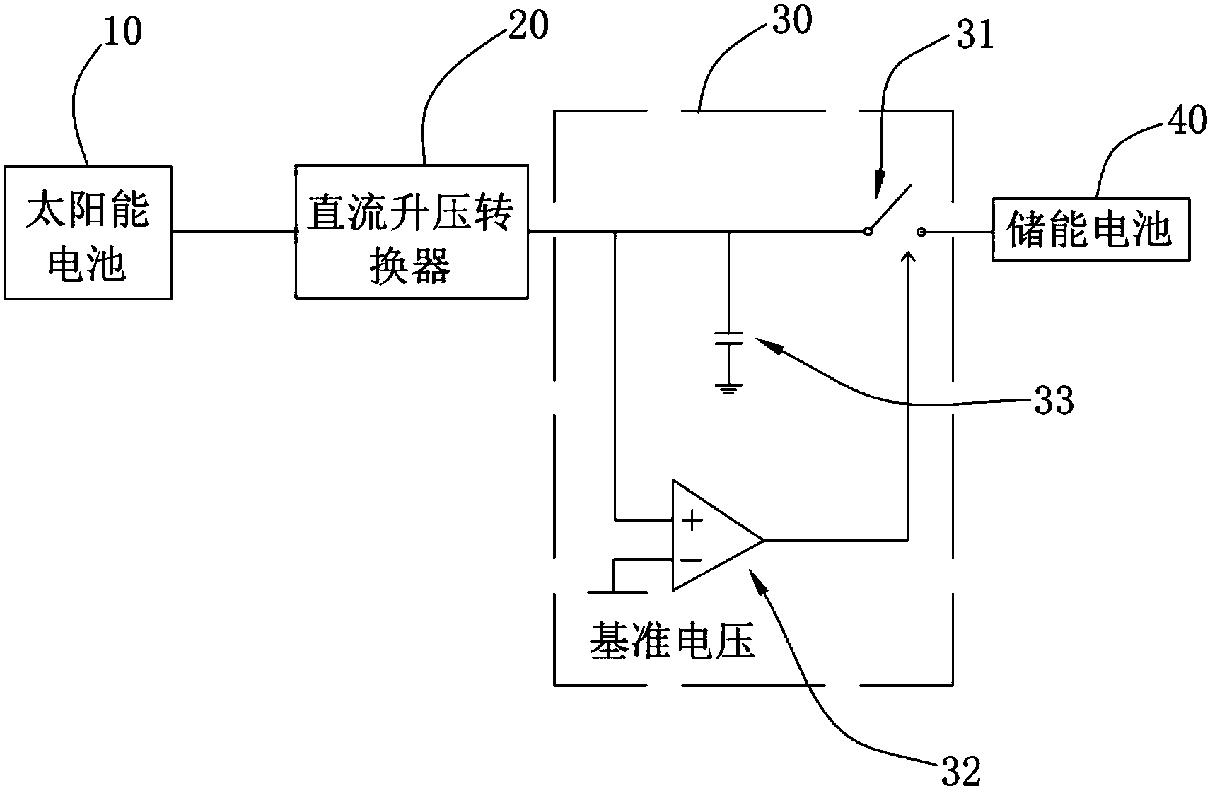 太阳能板充电电路图图片