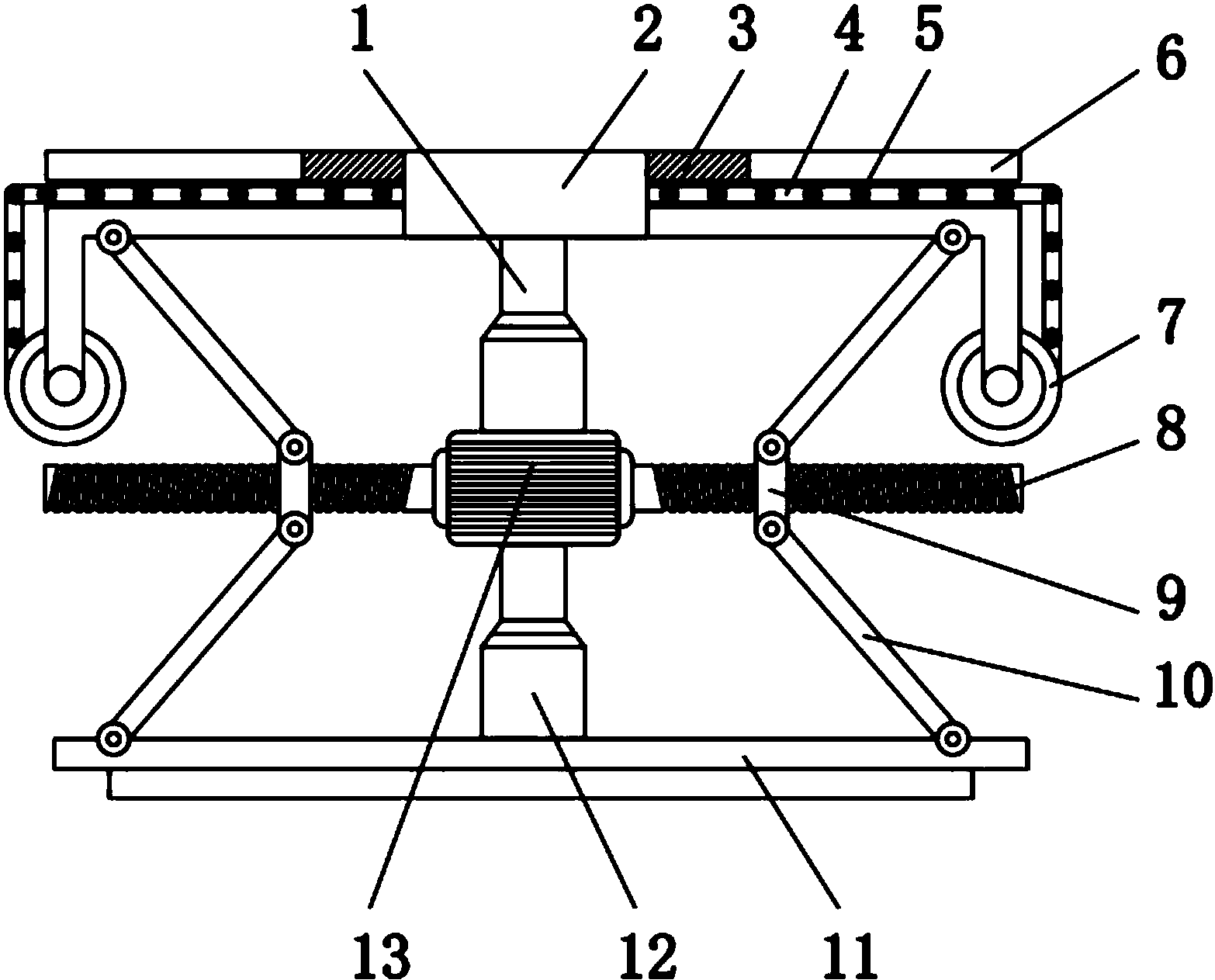 cn108685650a_一种适用于痔疮手术患者的可升降病床在审
