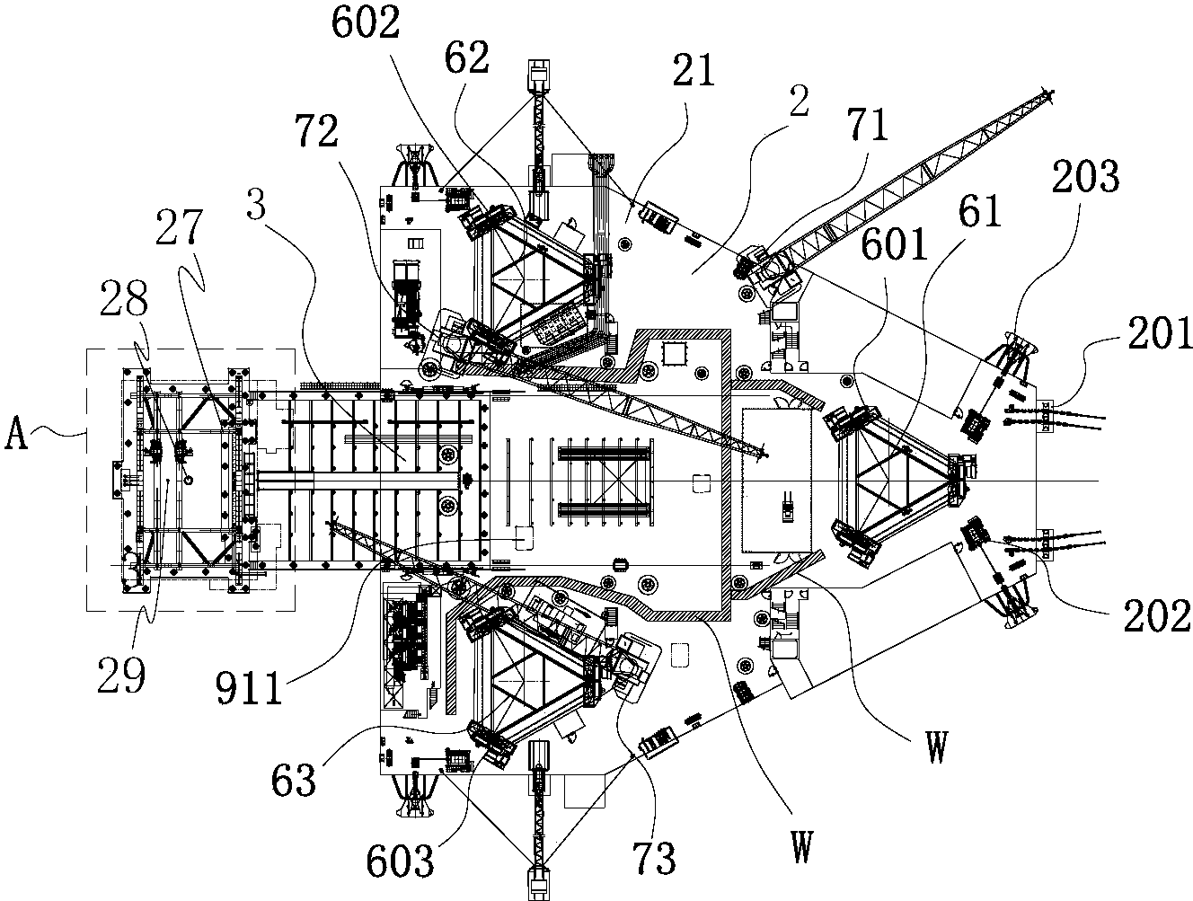 自升式钻井平台