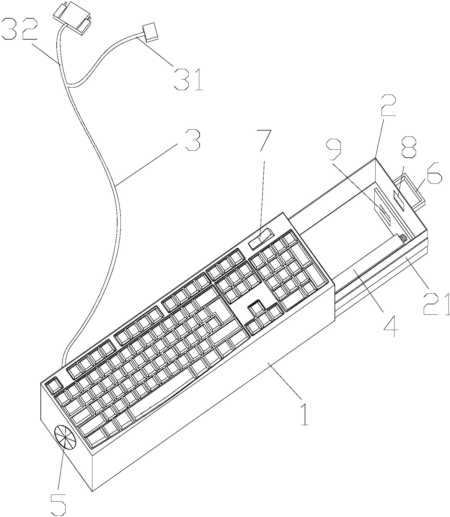 cn108710438a_一种带外接显卡装置的键盘在审