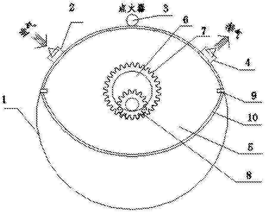 一种四冲程转子发动机
