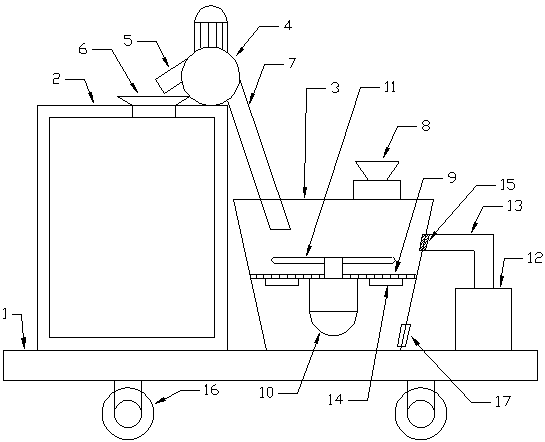 具有稻谷处理筛选处理功能的打米机