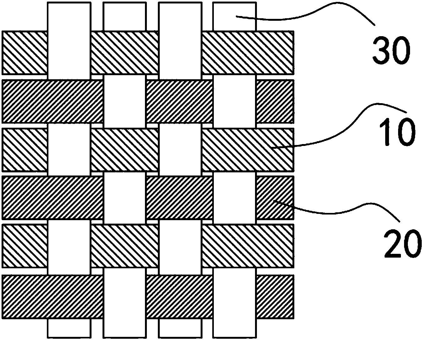 一种仿梭织织造的毛棉罗纹针织面料及其制备方法