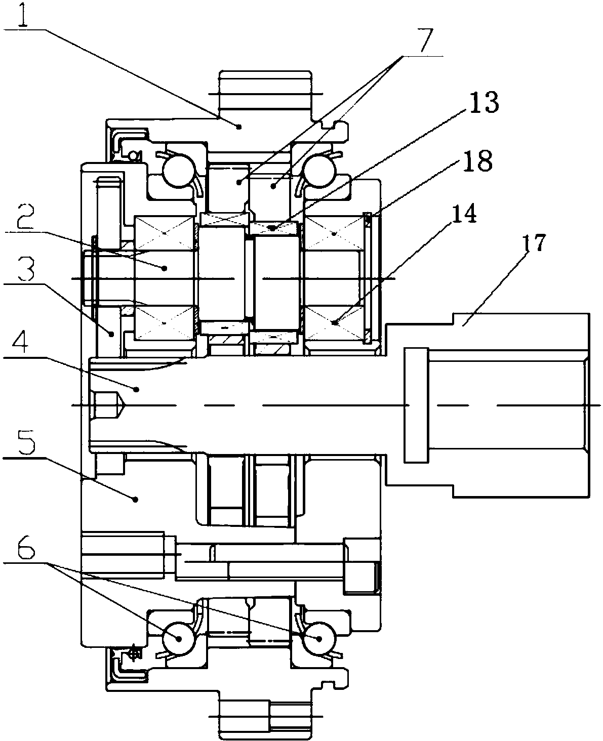 cn108799316a_一种rv精密减速机偏心轴及精密减速机