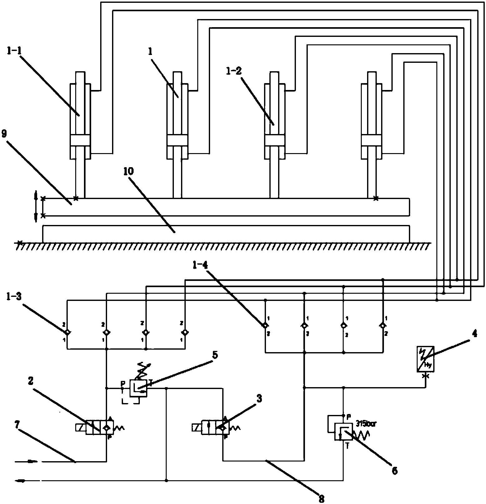 cn108844680a_一種壓板運動平衡檢測裝置及其檢測方法在審