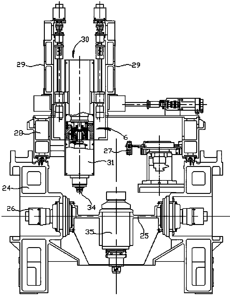 五轴车铣复合加工中心