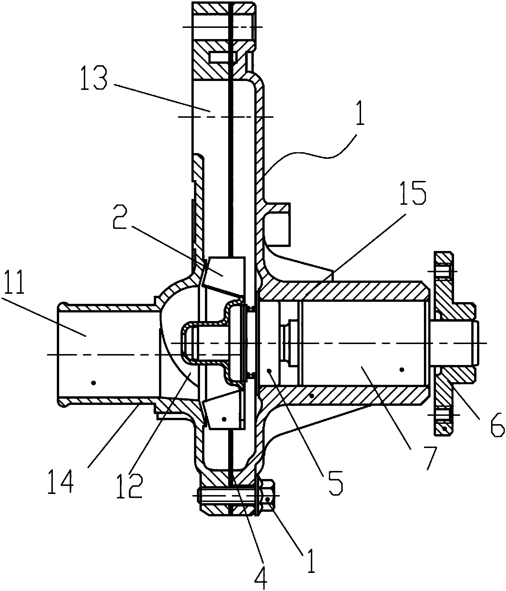 一种汽车发动机水泵组件